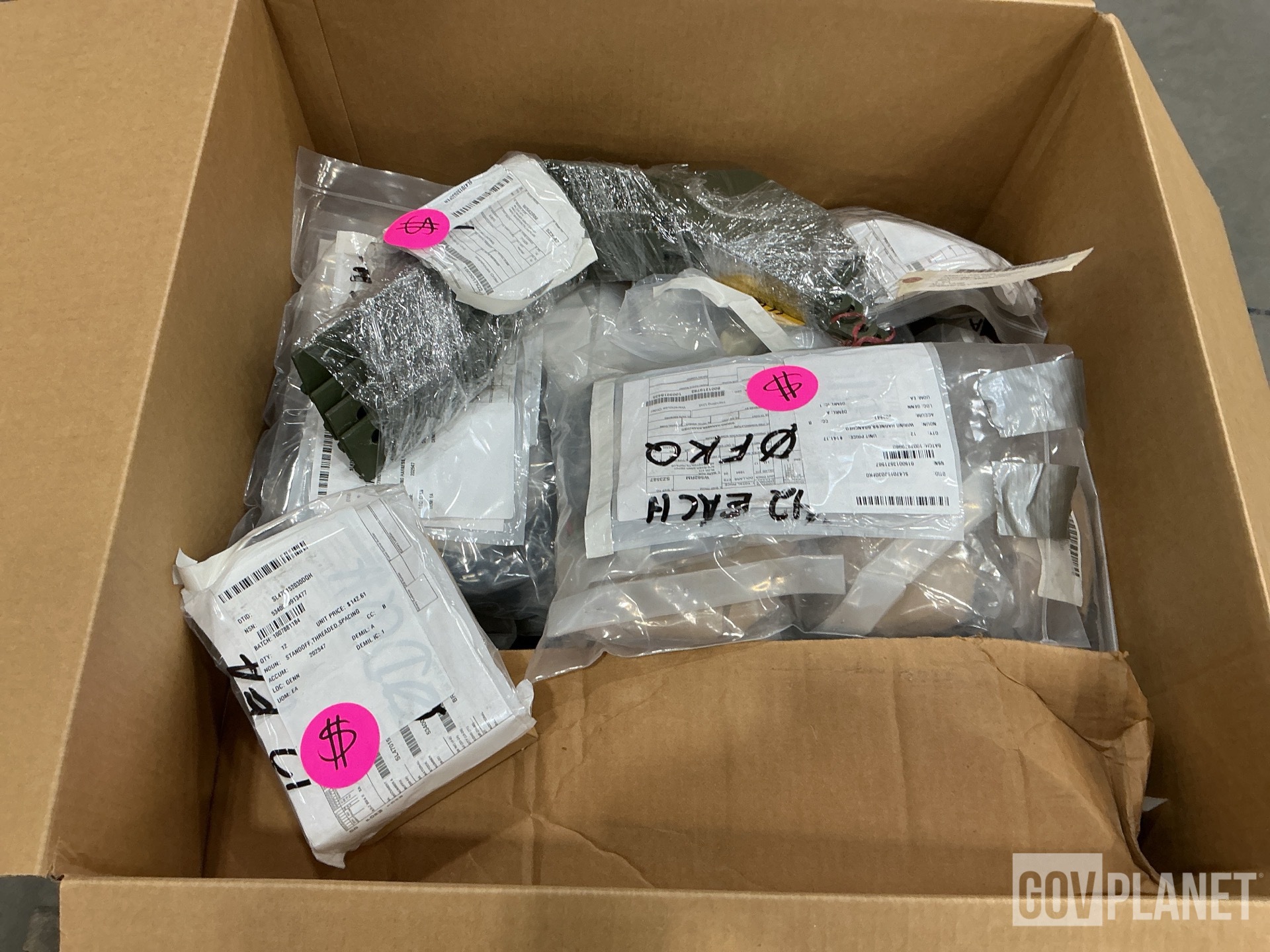 (63) Mounting Brackets, (14) Branched Wiring Harnesses & Assorted Items