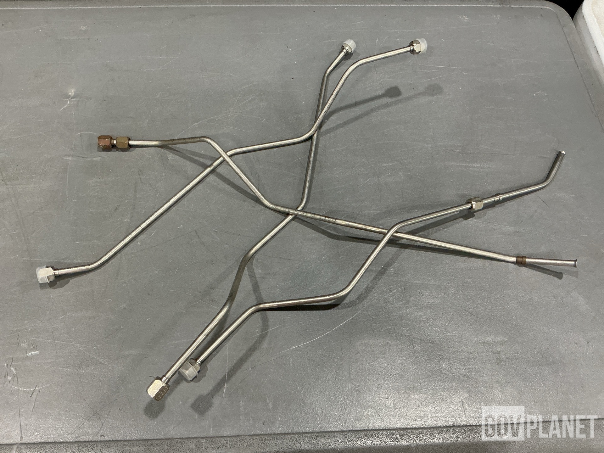 (4) 75679F91 Bent Metallic Tubes