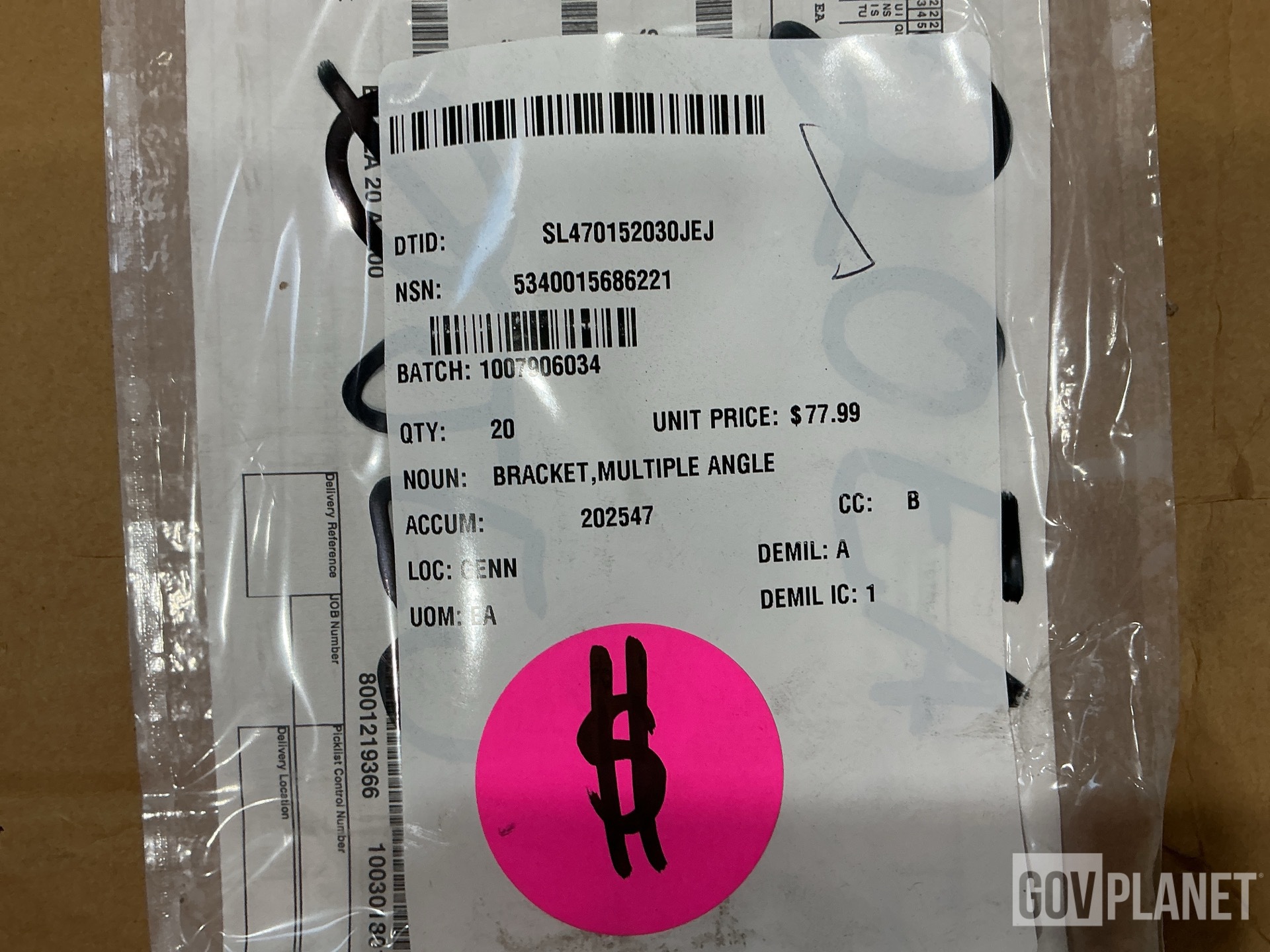 (9) Wiring Harnesses, (20) Multiple Angle Brackets & Assorted Items