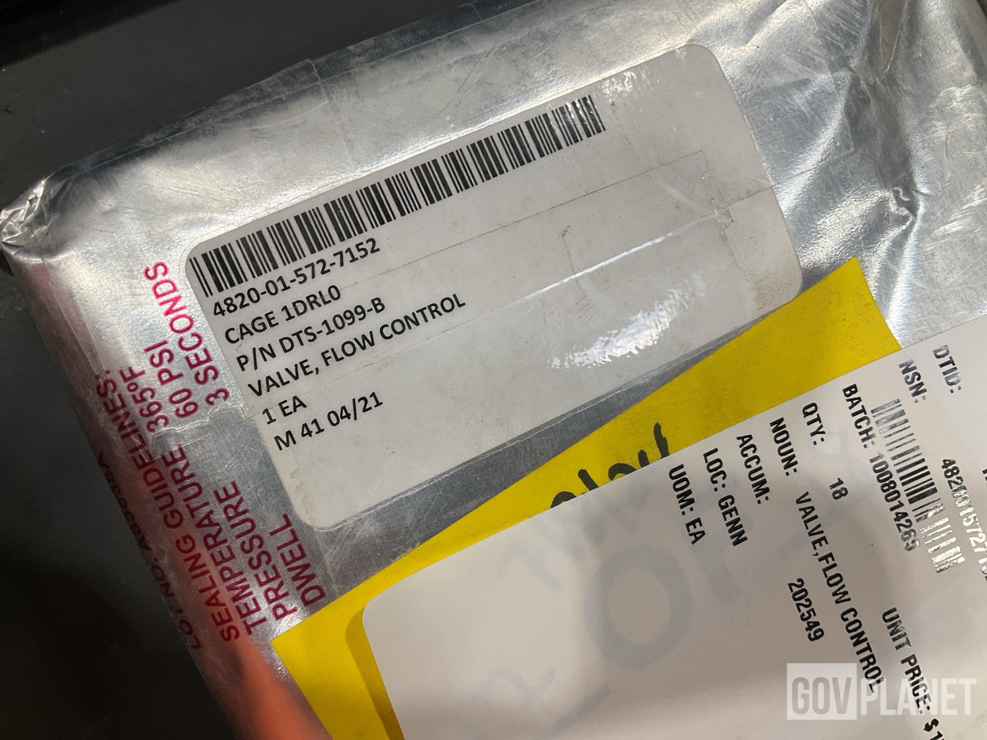(18) DTS Fluid Power DTS-1099-B Flow Control Valves