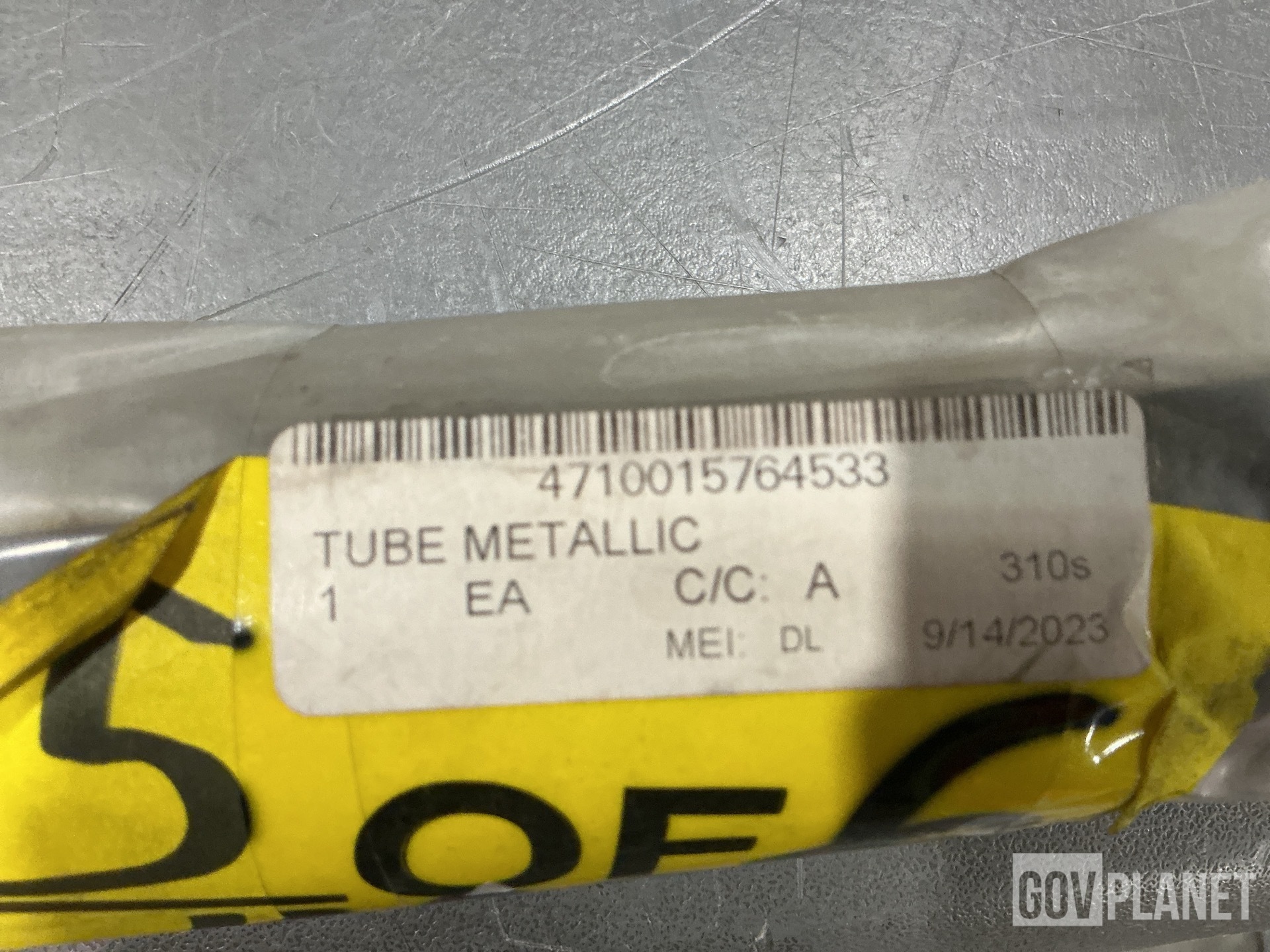 (16) Metallic Tubes, (1) Air Drier, (1) Check Valve & Assorted Items