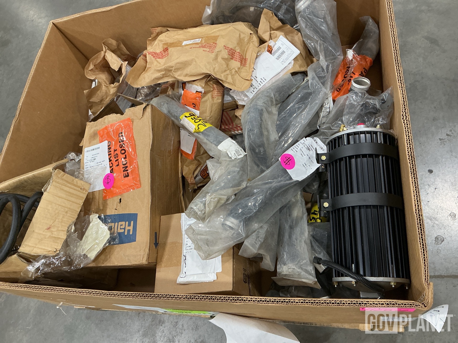(16) Metallic Tubes, (1) Air Drier, (1) Check Valve & Assorted Items