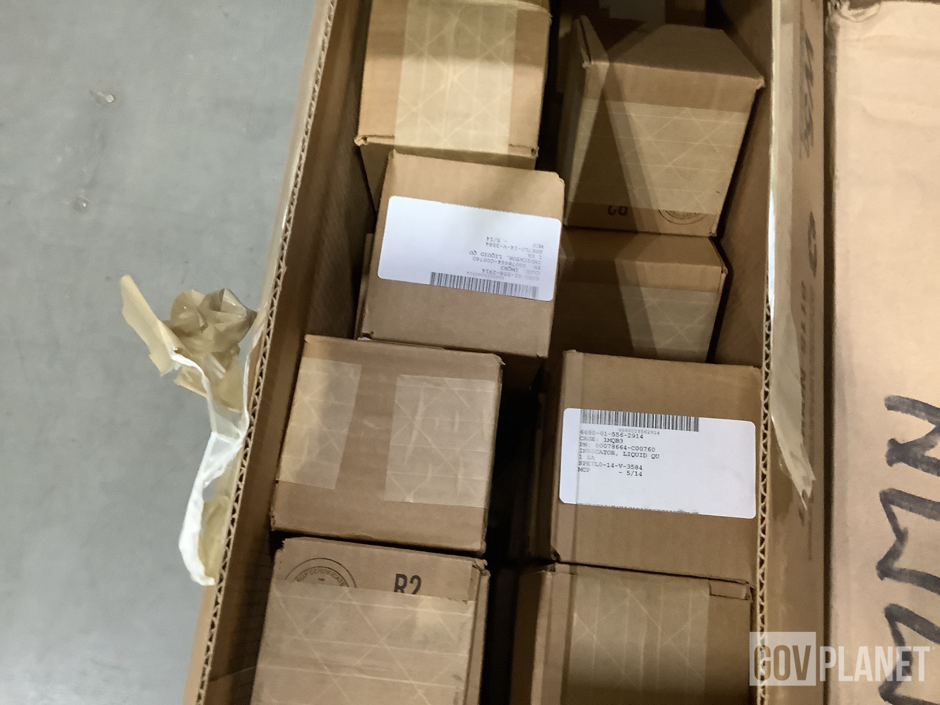 (162) Ametek 00078664-C00760 Fuel Quantity Indicators