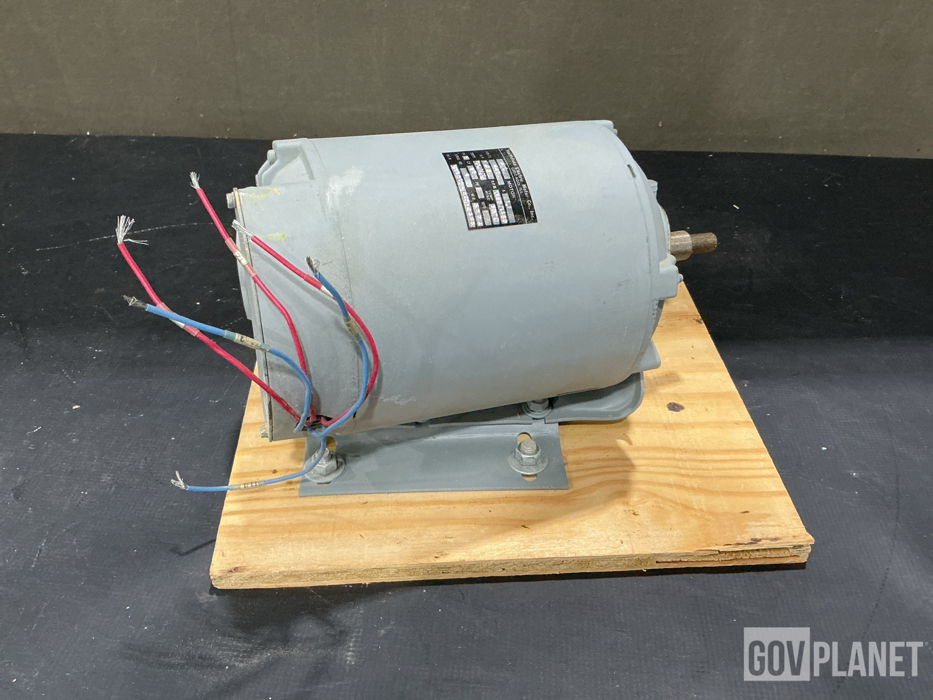 (1) Electric Motor, (169) V-Belts, (50) Shims & Assorted Items