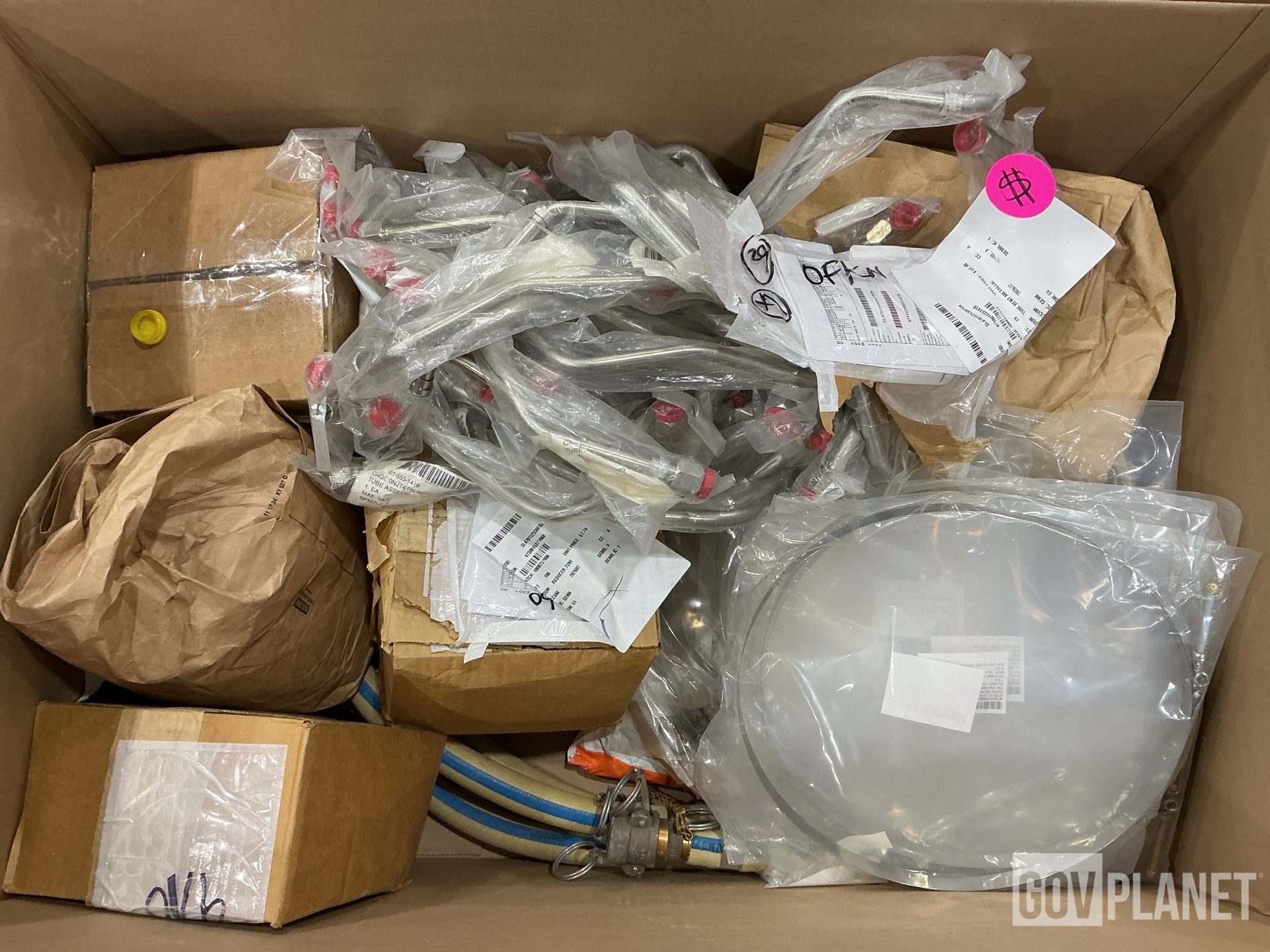 (240) Valves, (197) Pipe Nipples, (29) Metal Tubes & Assorted Items