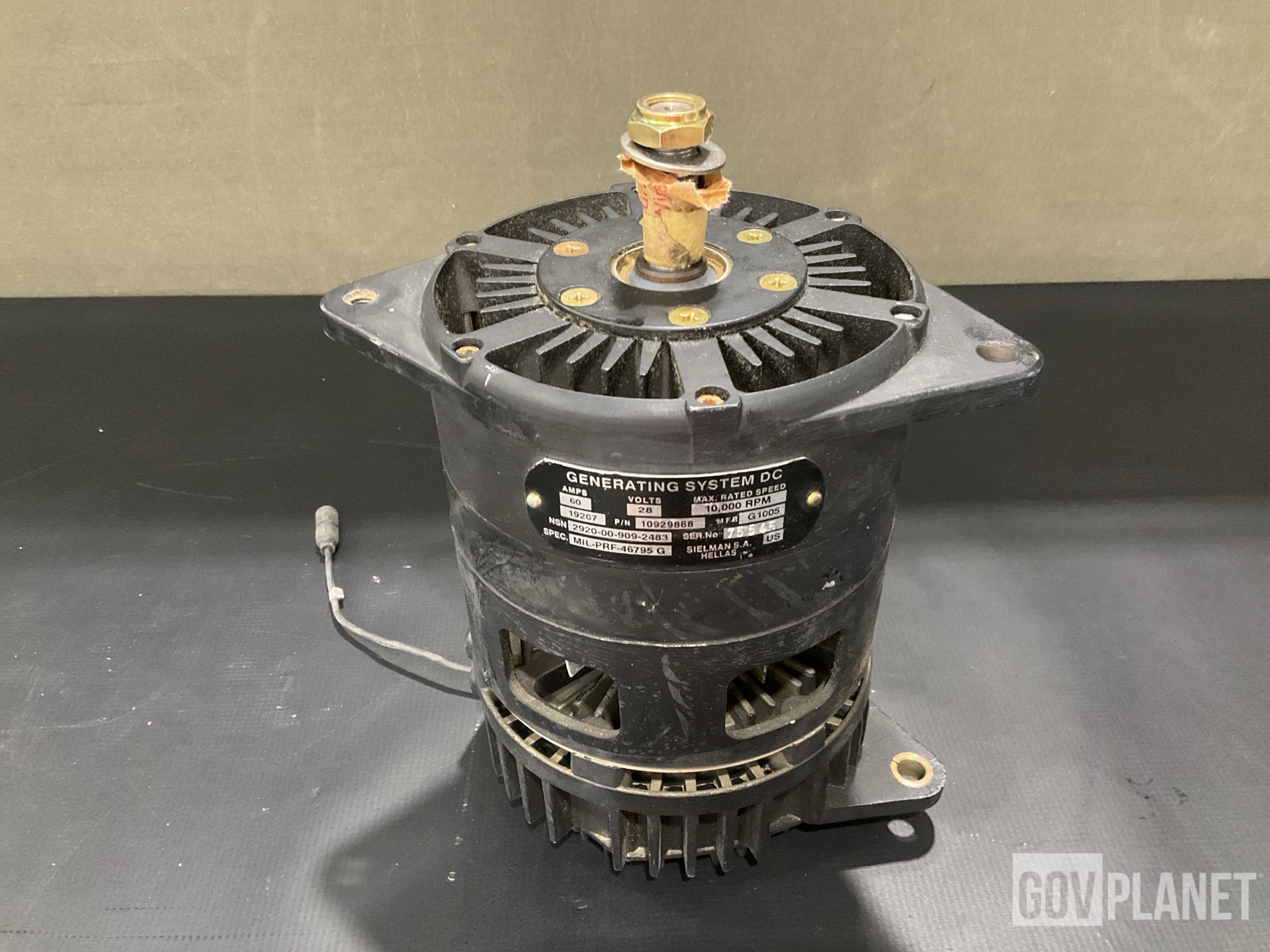(1) Brake Assembly, (1) Shock Absorber, (1) Generator & Assorted Items