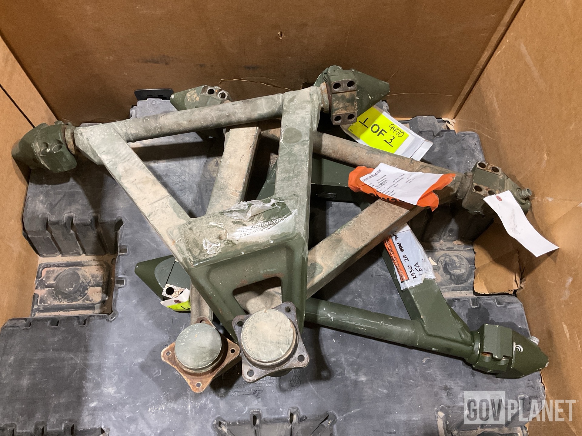 (3) General Dynamics 10639353-PEG Vehicular Suspension Control Arms