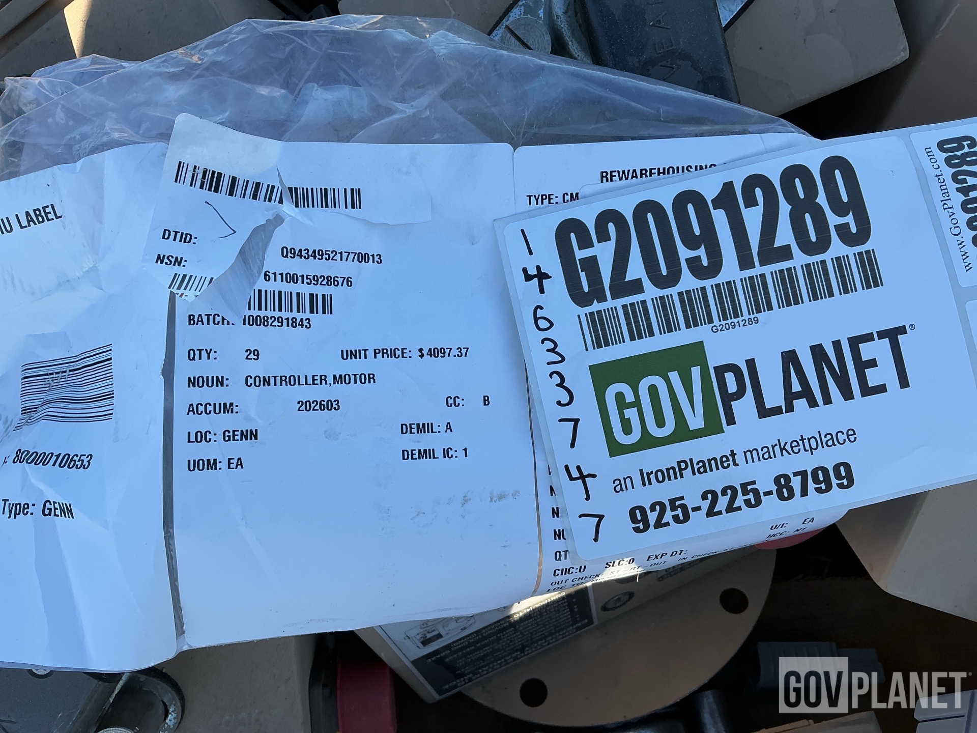 (29) BAE Systems 6459609-200M1 BPMTU Controllers