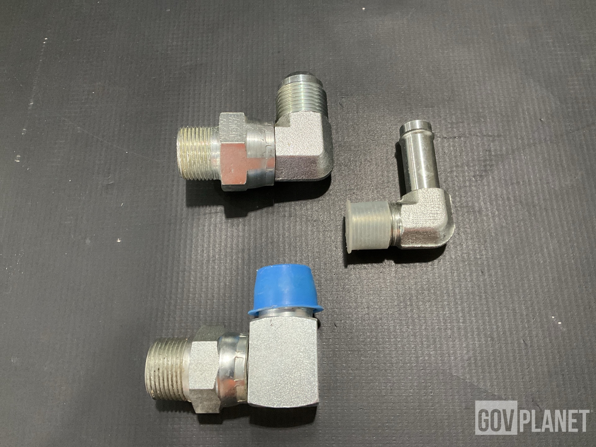 (40) Assorted Hose Adapters, (1) Compressor & Assorted Items