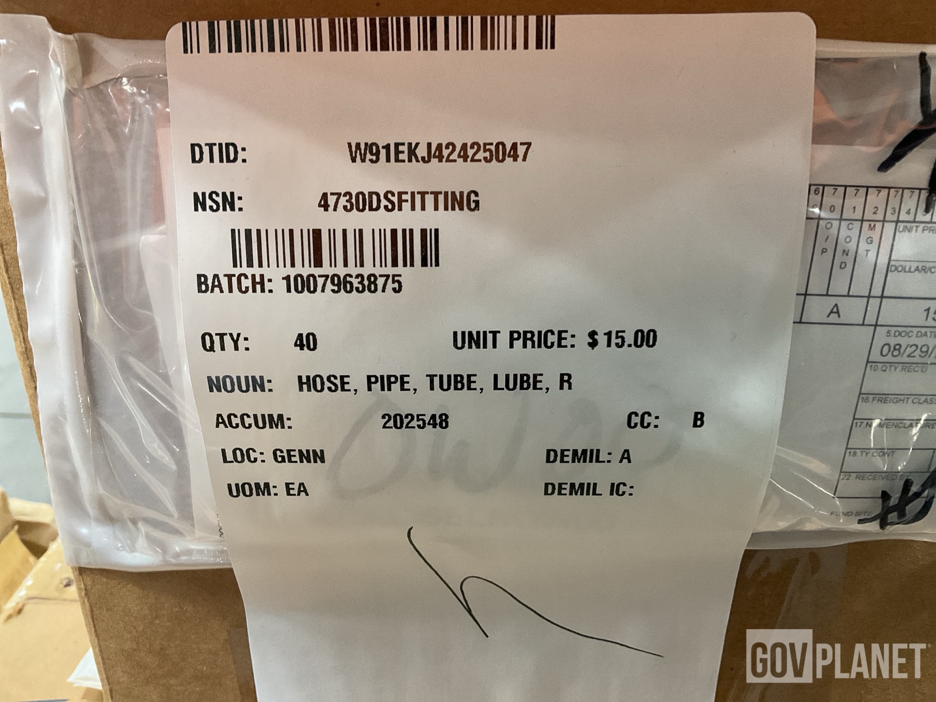 (40) Assorted Hose Adapters, (1) Compressor & Assorted Items
