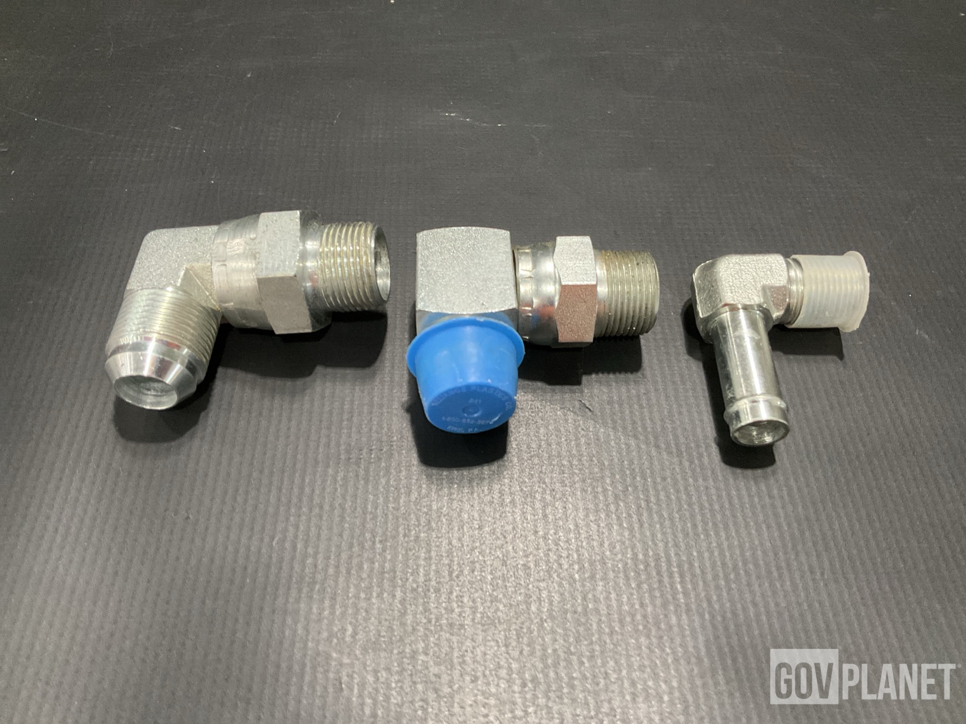 (40) Assorted Hose Adapters, (1) Compressor & Assorted Items