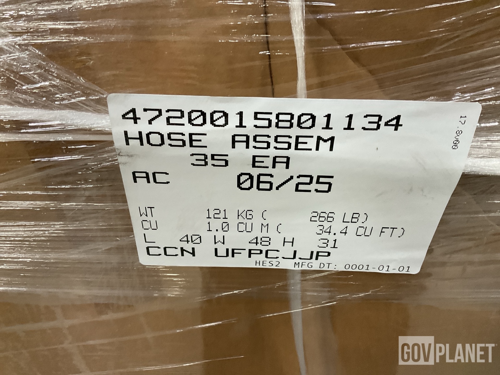 (35) General Dynamics 10023138 Non-Metallic Hose Assemblies