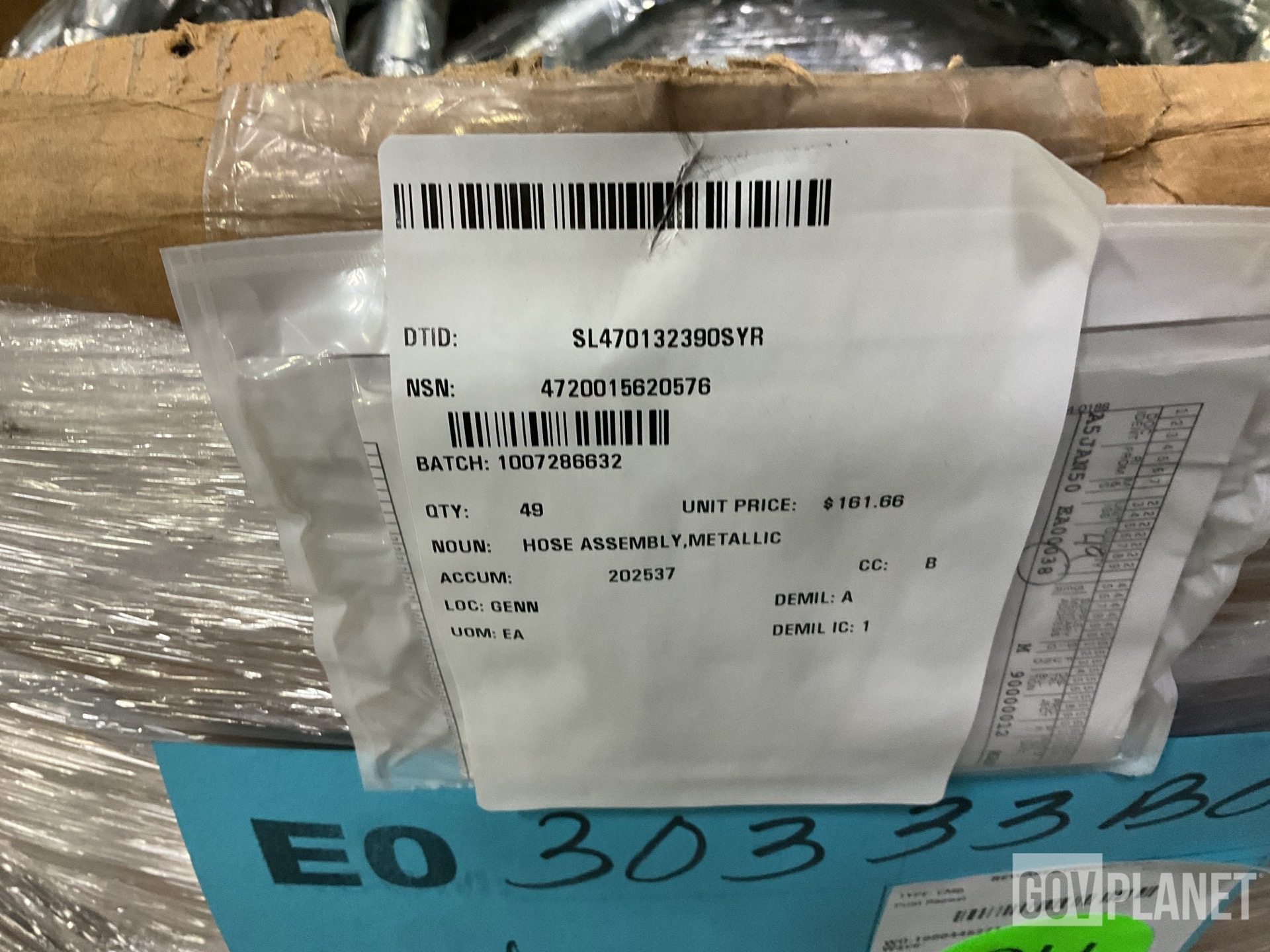 (49) Ruta Supplies 3665497 Metallic Hose Assemblies