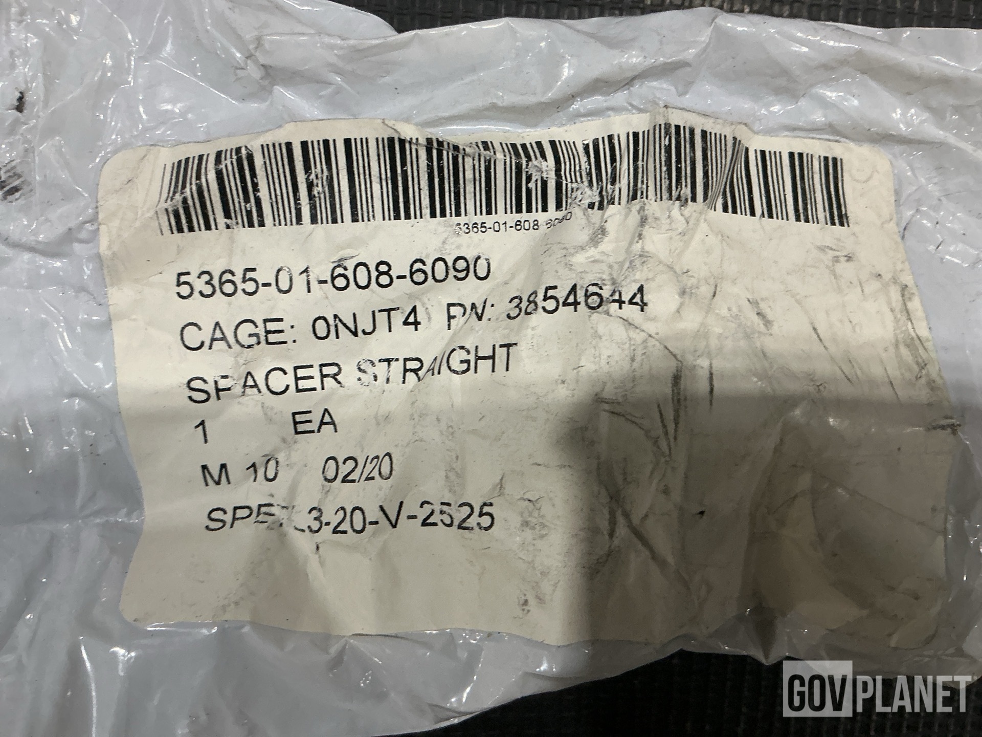 (120) Oshkosh 3854644 Straight Spacers