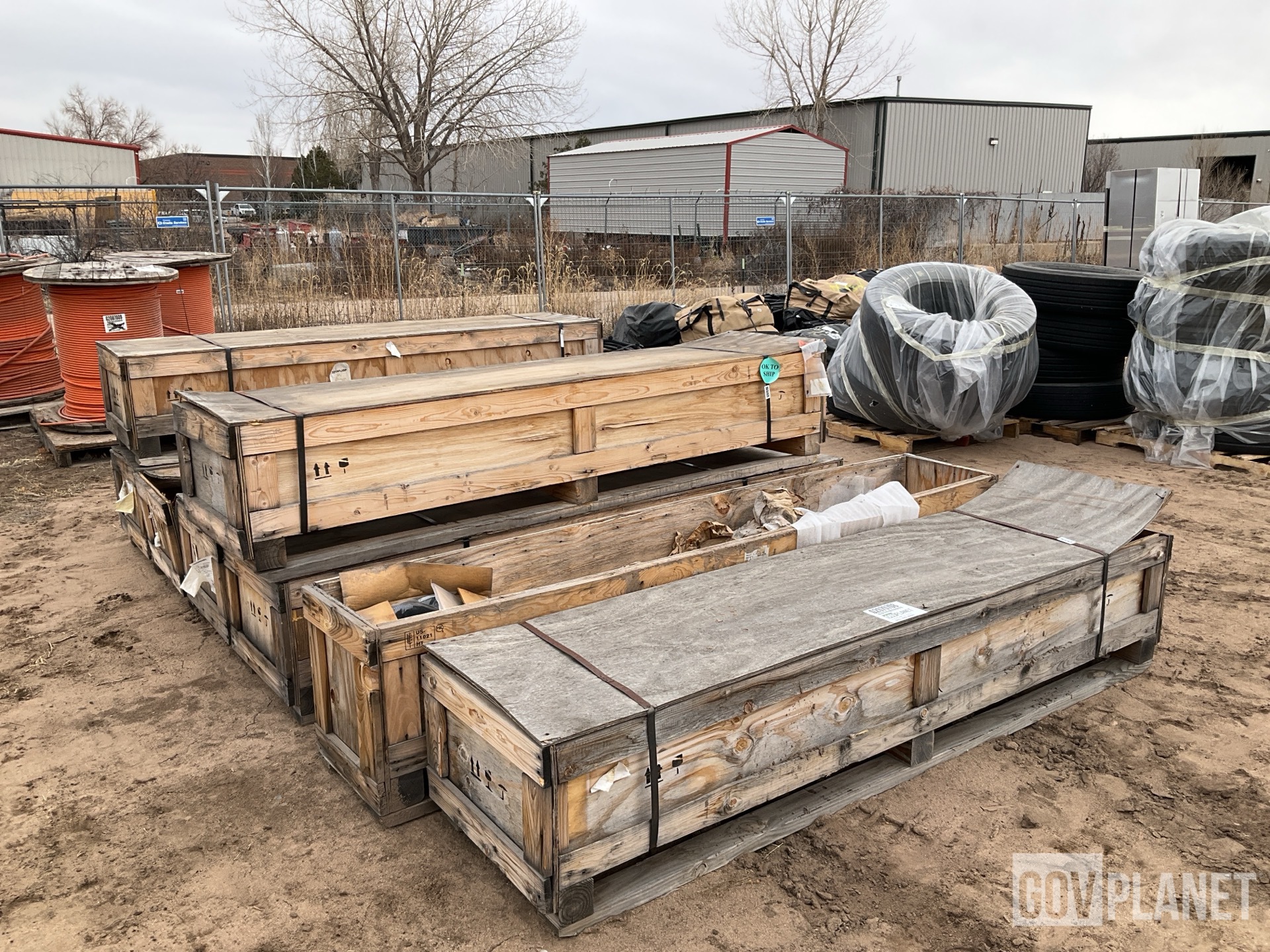 (8) Oshkosh 57K8836 Cargo Cover Rails