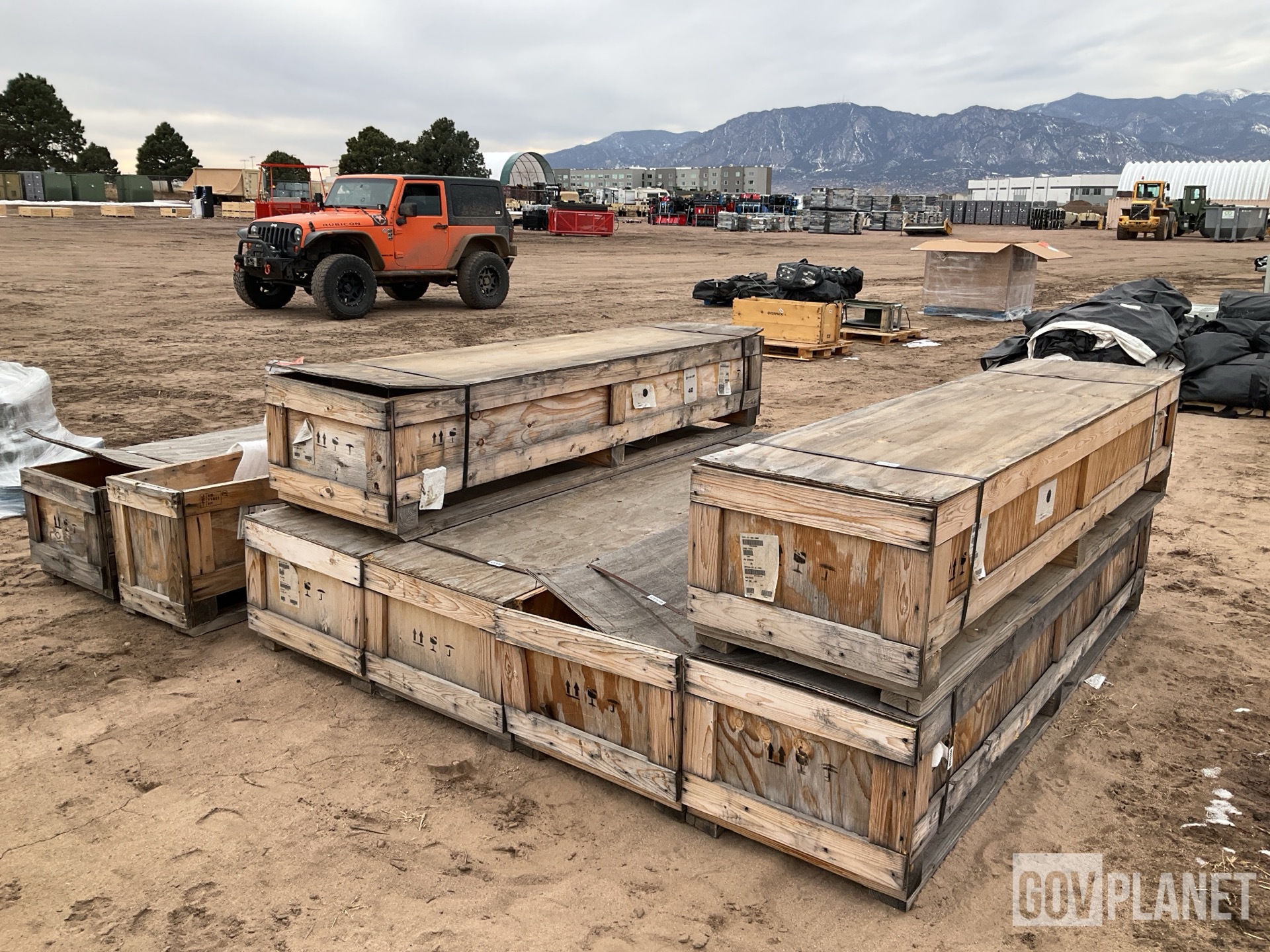 (8) Oshkosh 57K8836 Cargo Cover Rails