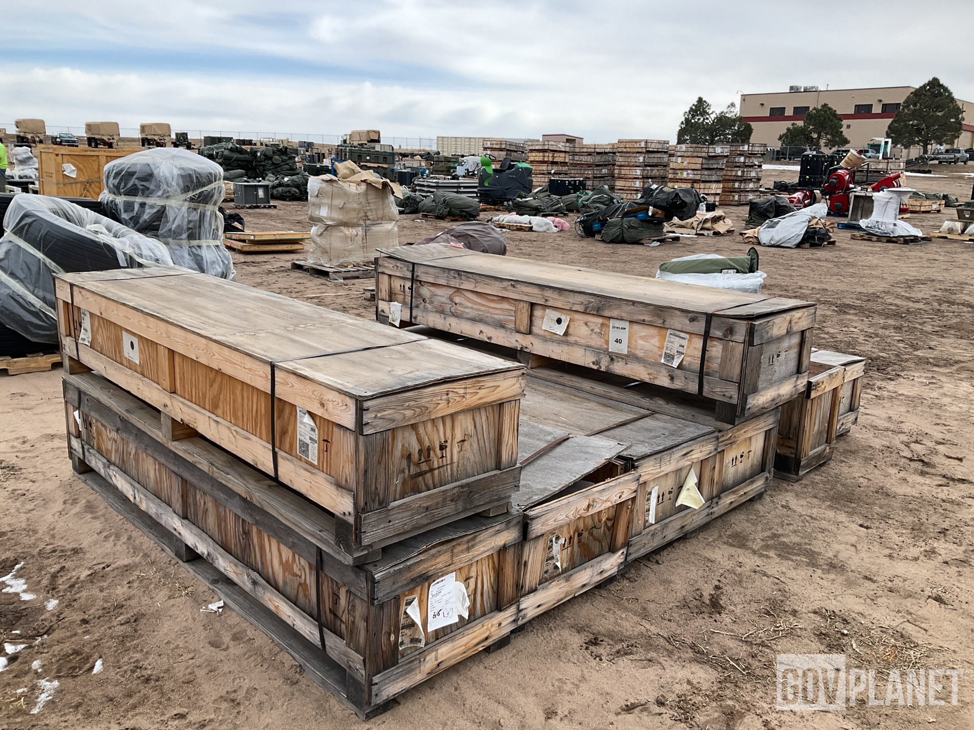 (8) Oshkosh 57K8836 Cargo Cover Rails