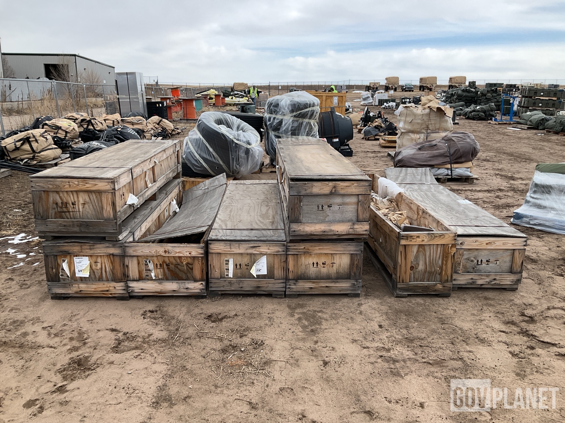 (8) Oshkosh 57K8836 Cargo Cover Rails