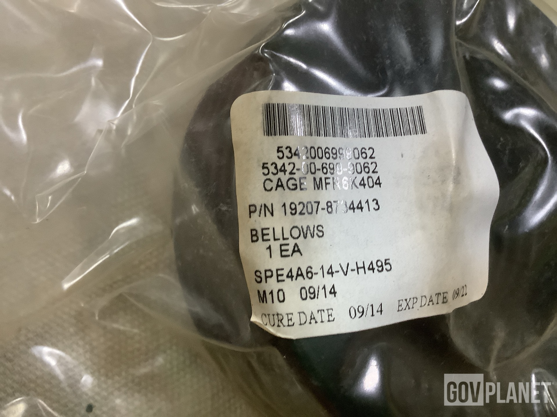 (67) Basic Rubber & Plastics 8734413 Protection Bellows