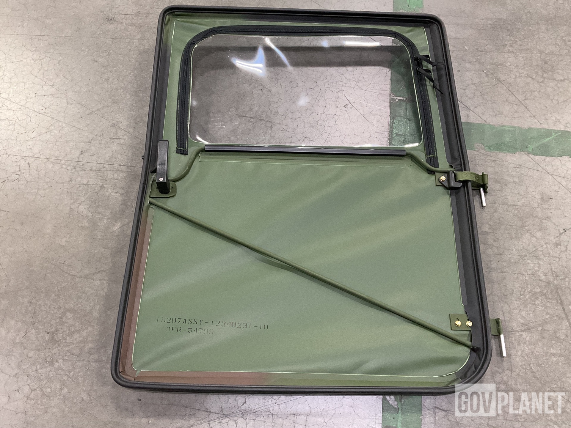(70) Breton 12340231-10 Front Left HMMWV Doors