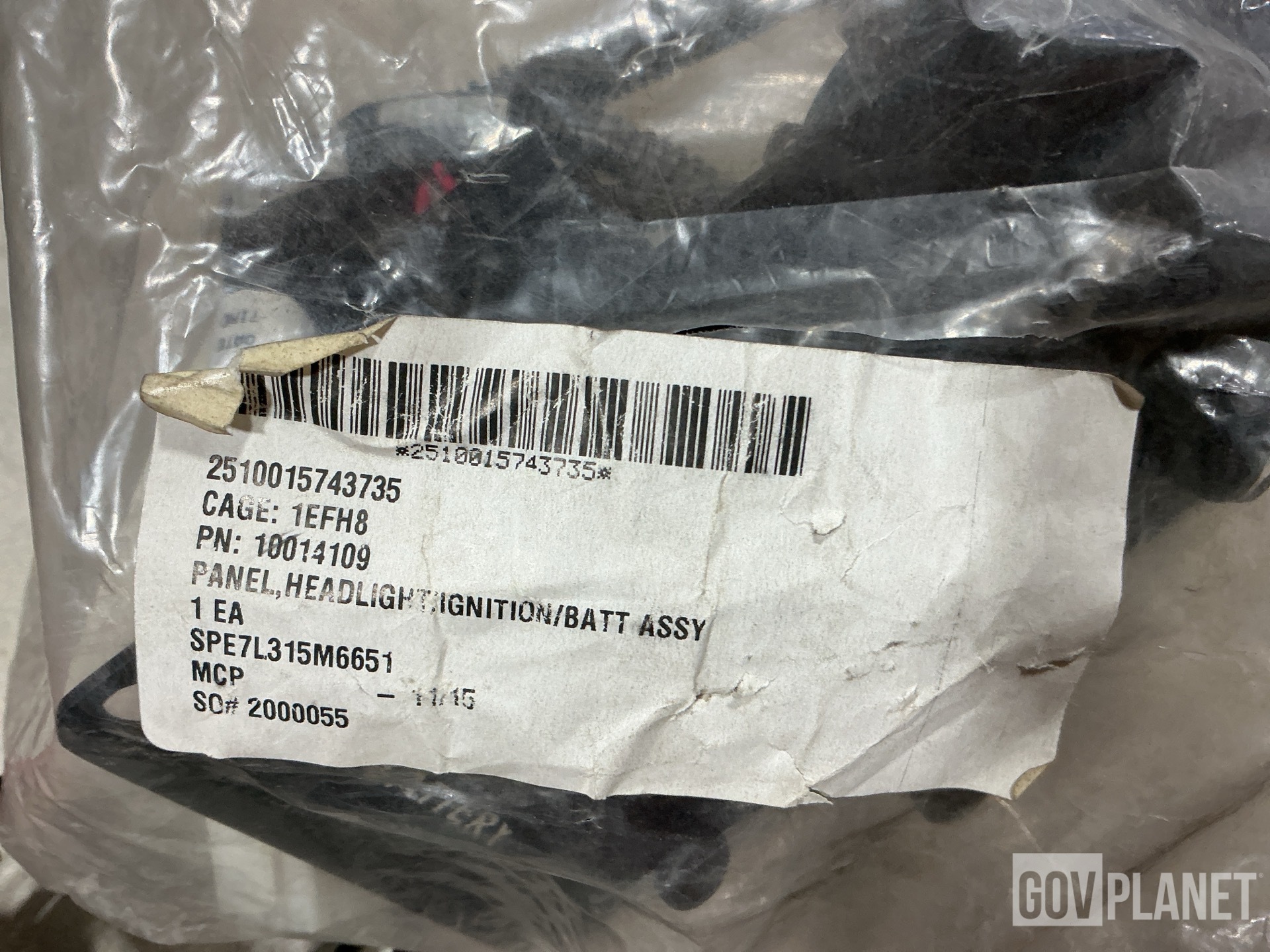 (26) General Dynamics 10014109 Vehicular Operation Panels
