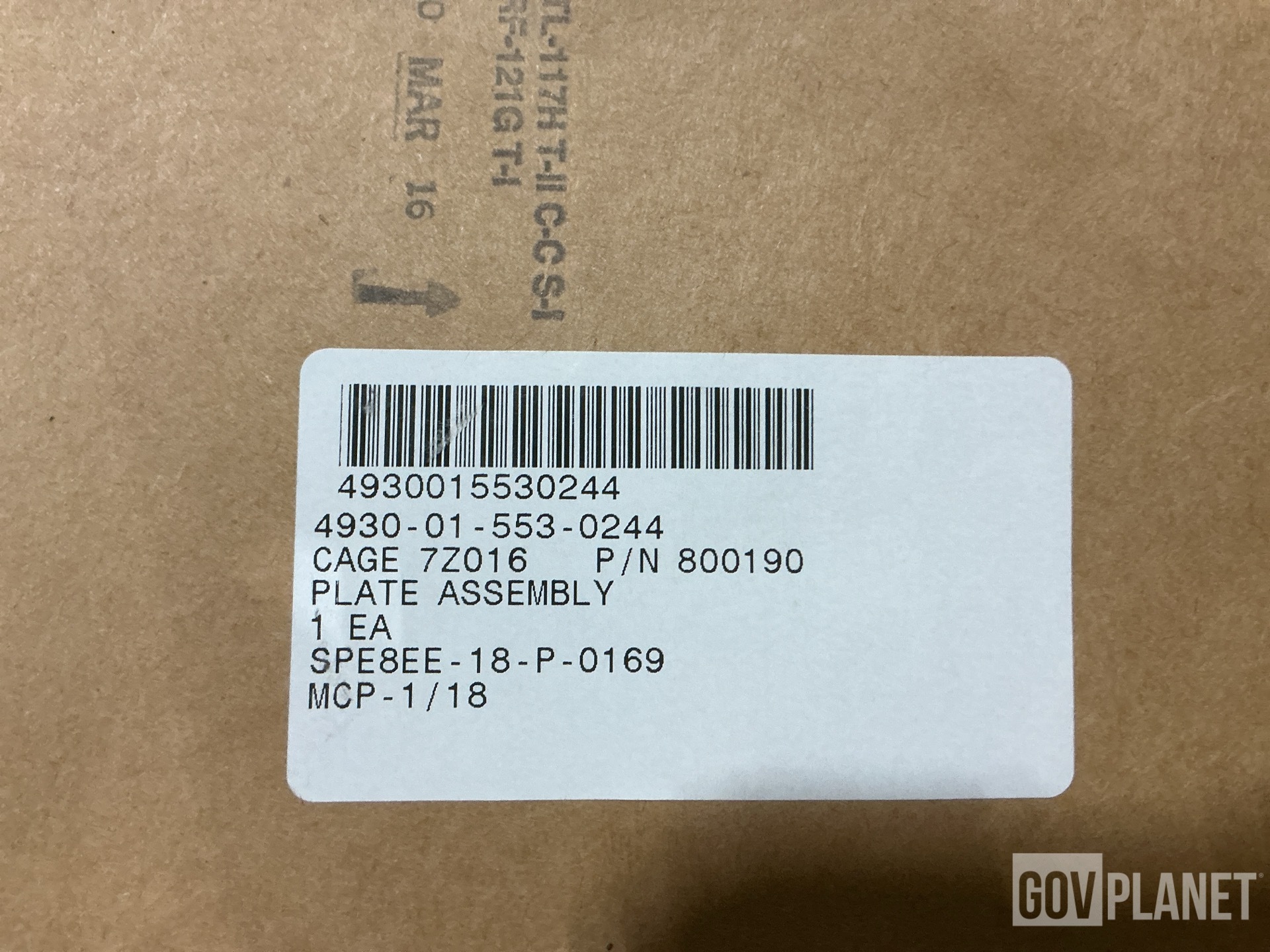 (16) Kampi Components 800190 Plate Assemblies