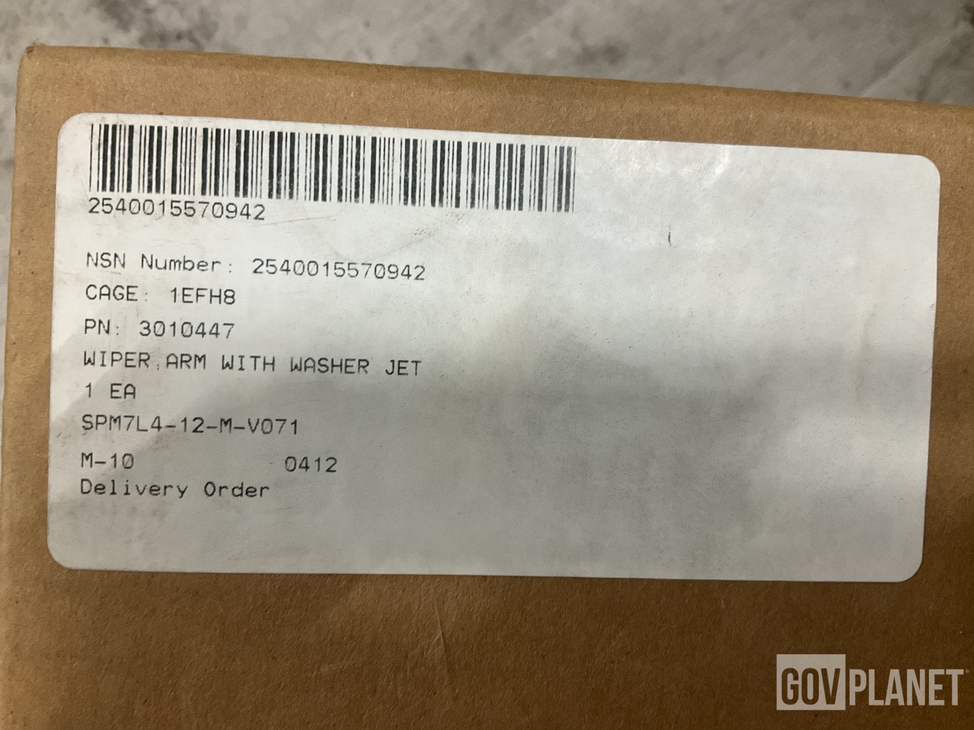 (38) General Dynamics 3010447 Windshield Wiper Assemblies