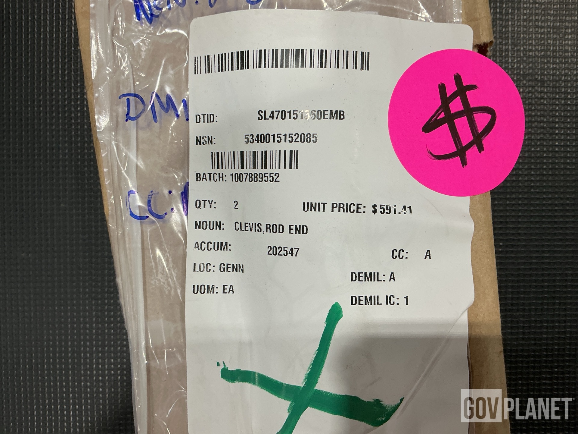(2) Rod End Clevises, (18) Plate Spacers, (5) Mounting Plates & Assorted Items