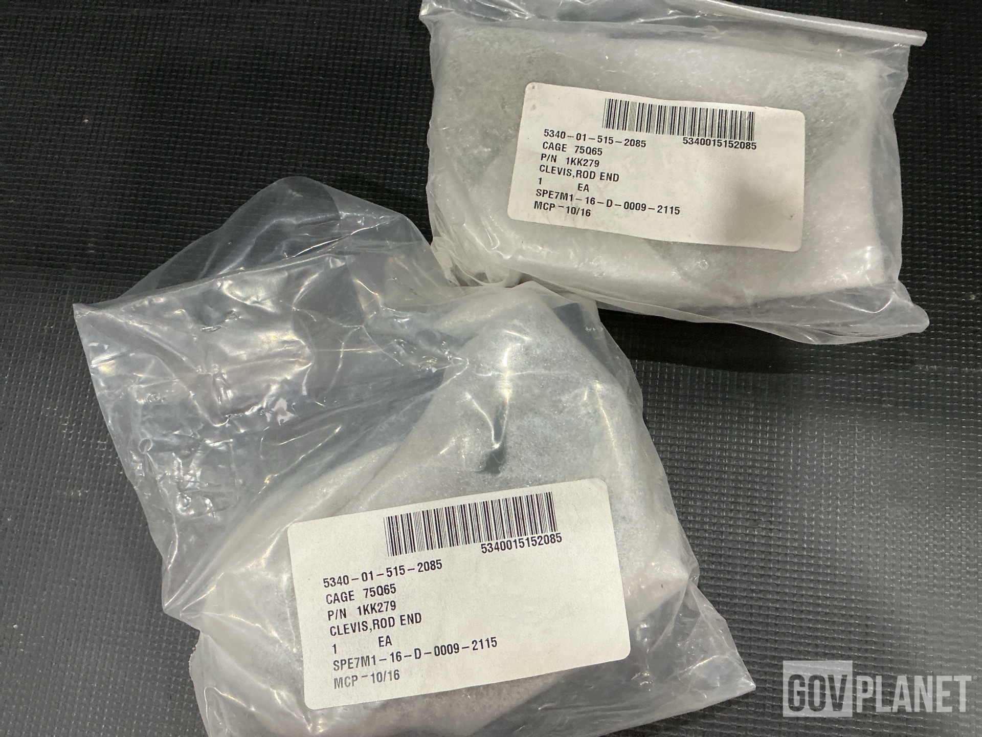 (2) Rod End Clevises, (18) Plate Spacers, (5) Mounting Plates & Assorted Items
