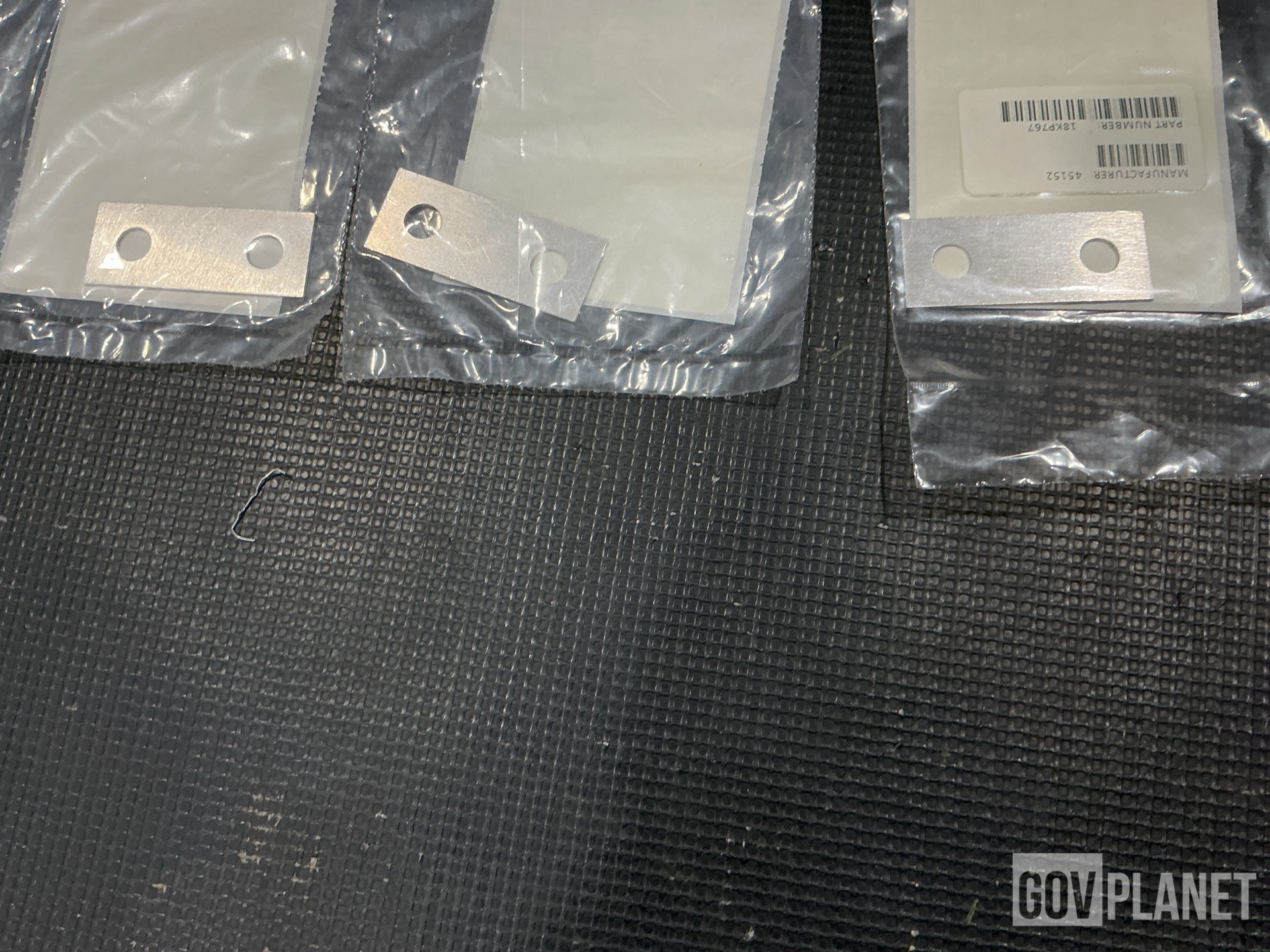 (2) Rod End Clevises, (18) Plate Spacers, (5) Mounting Plates & Assorted Items