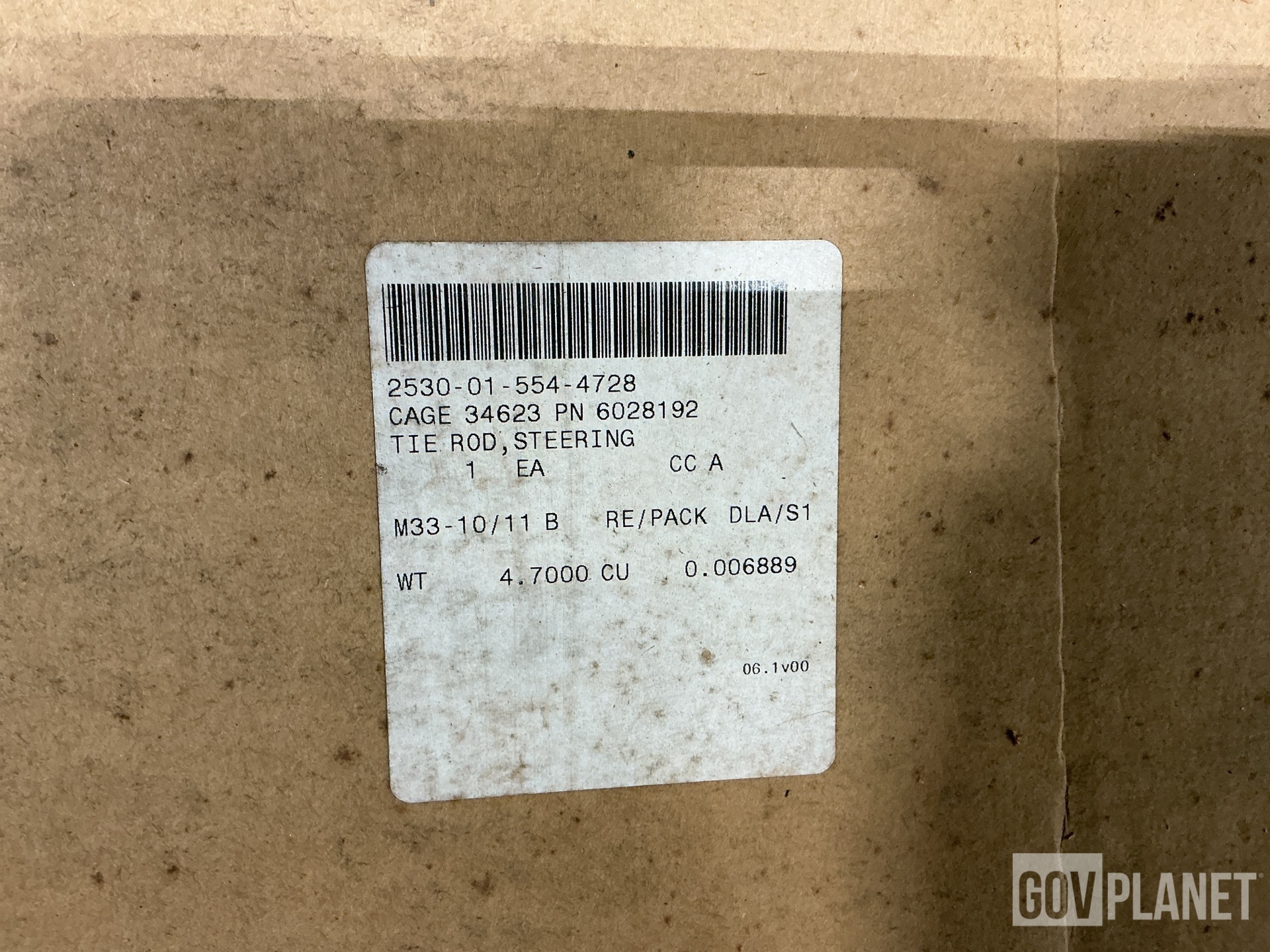 (16) AM General 6028192 Steering Tie Rods