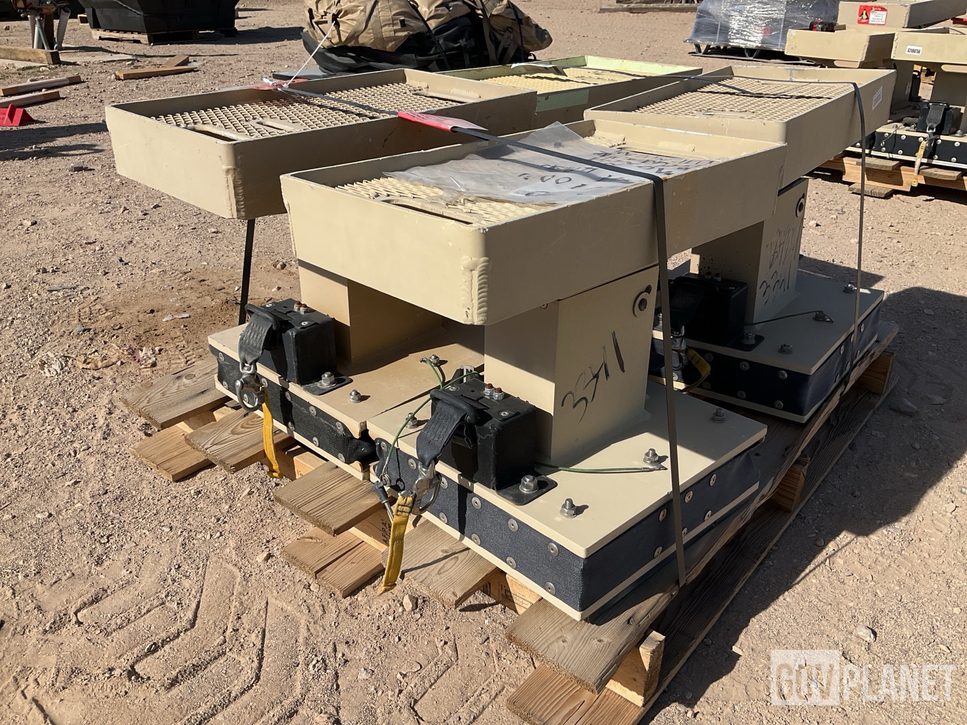(4) BMI Defense 1631 Gunner Platform & Interface Kits