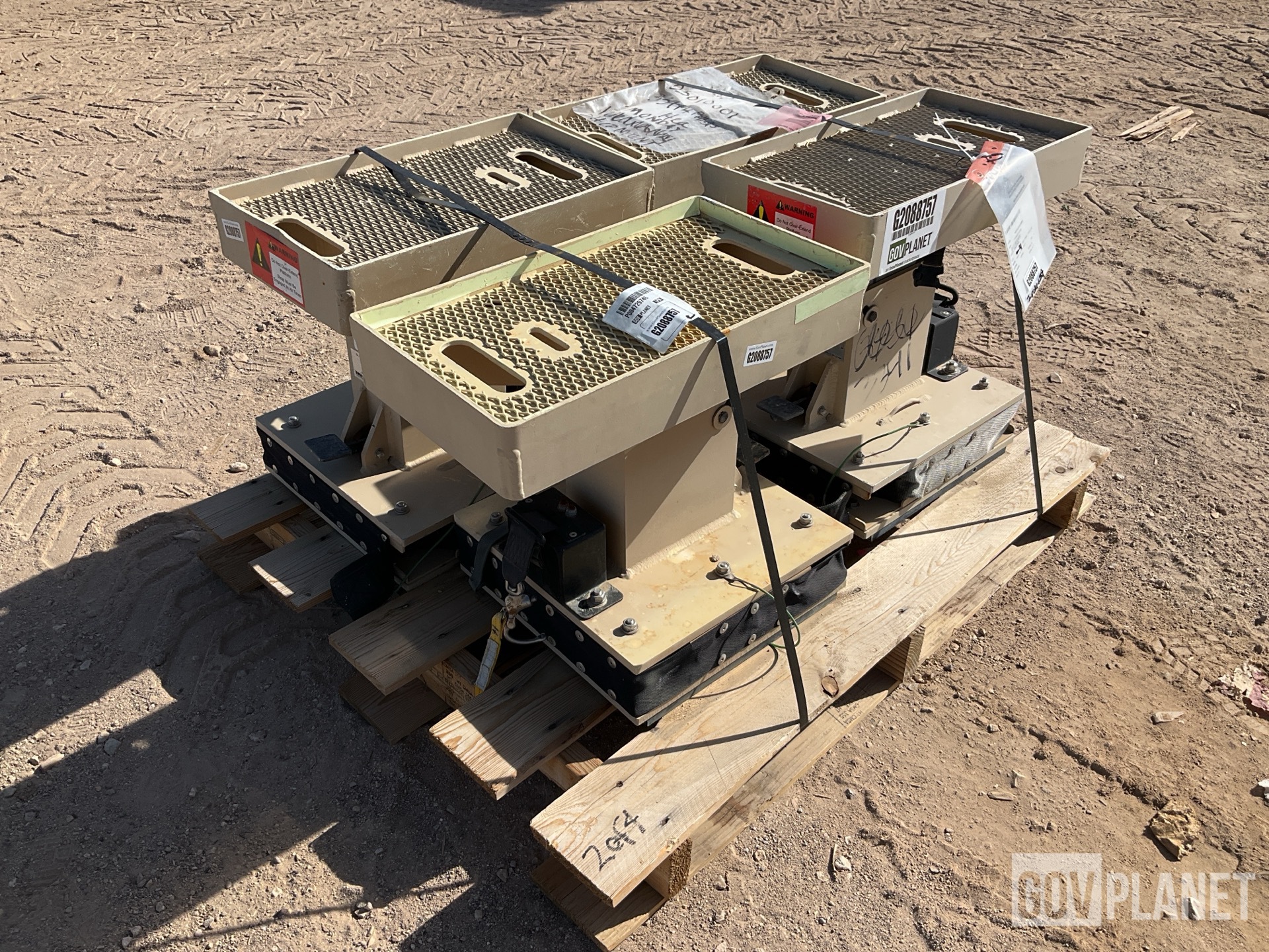 (4) BMI Defense 1631 Gunner Platform & Interface Kits
