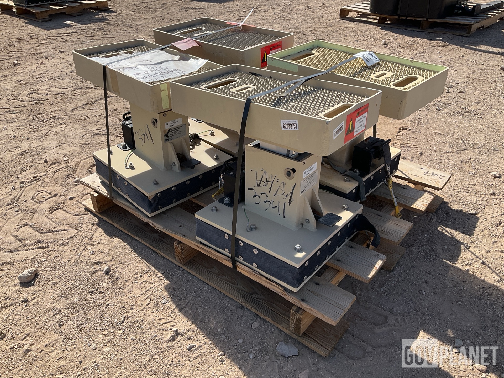 (4) BMI Defense 1631 Gunner Platform & Interface Kits