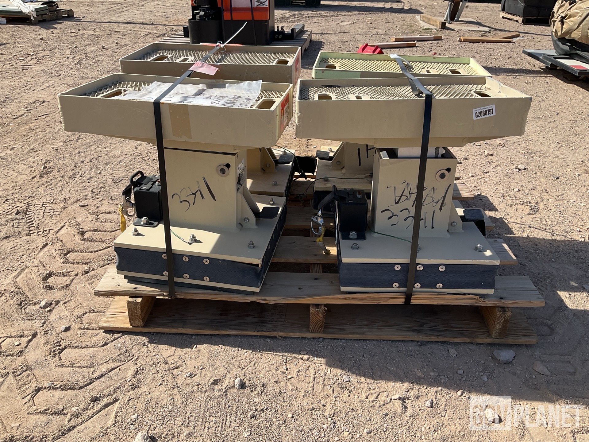 (4) BMI Defense 1631 Gunner Platform & Interface Kits