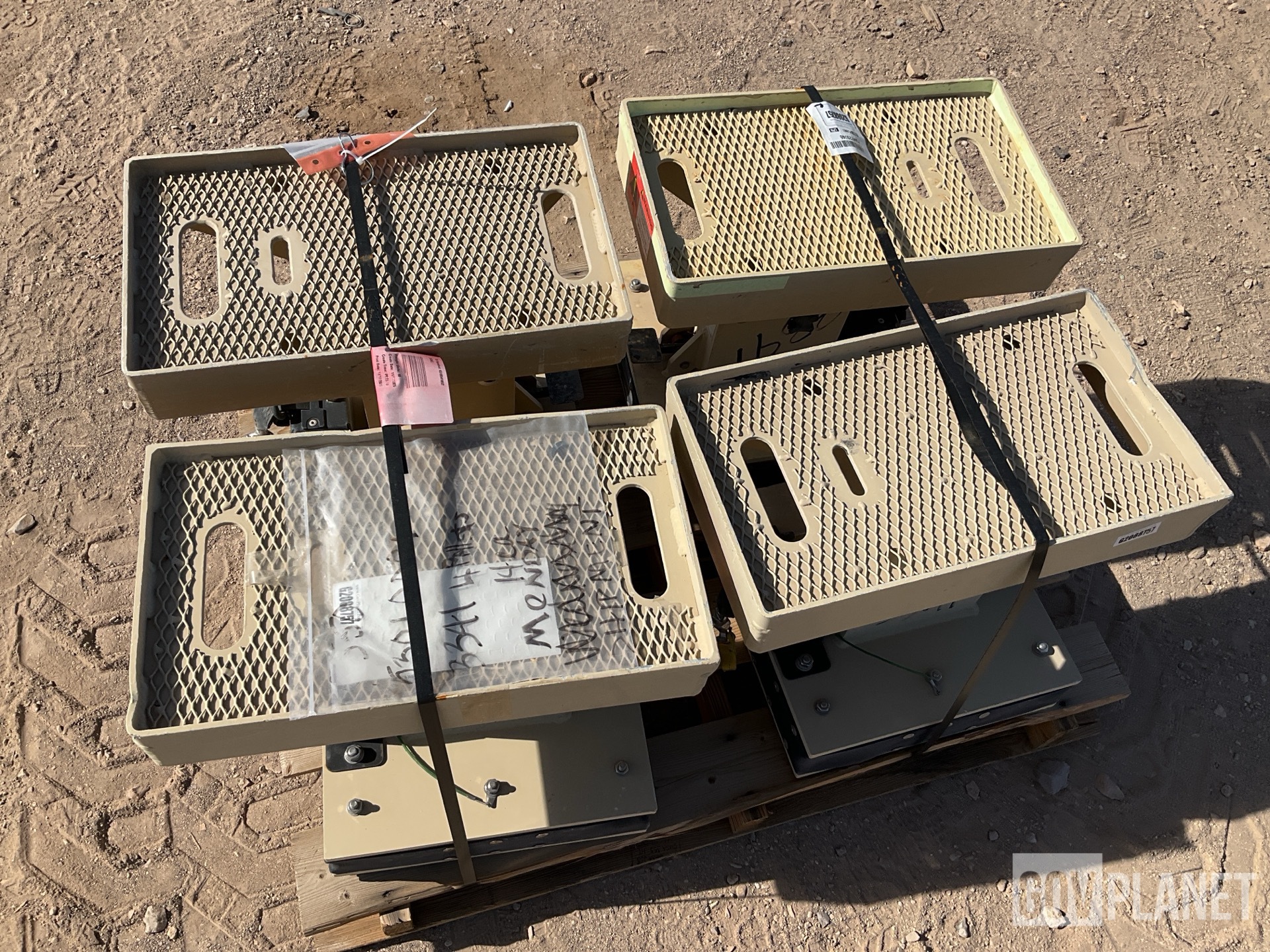(4) BMI Defense 1631 Gunner Platform & Interface Kits