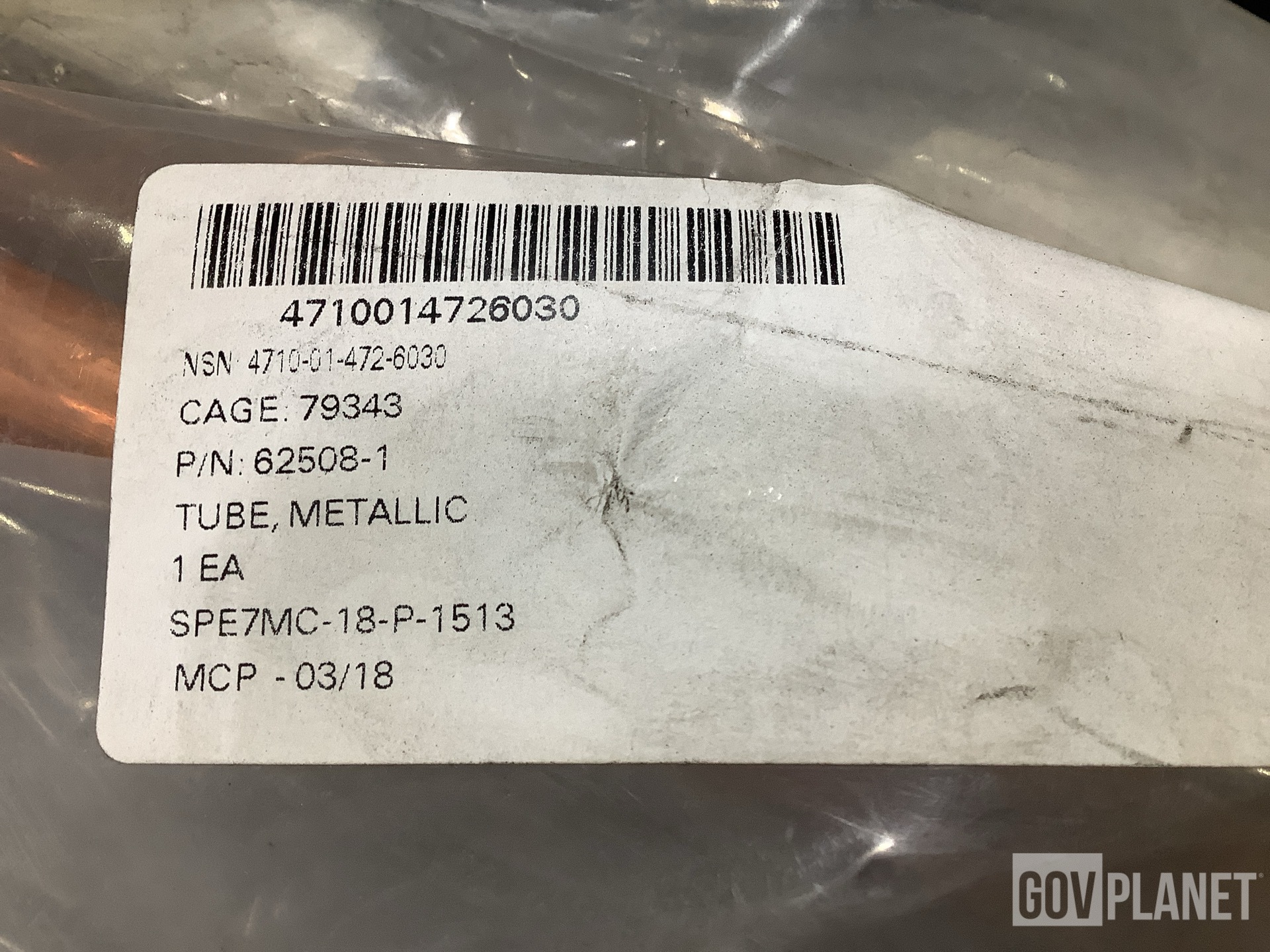 (6) Science Applications 62508-1 Metallic Tubes