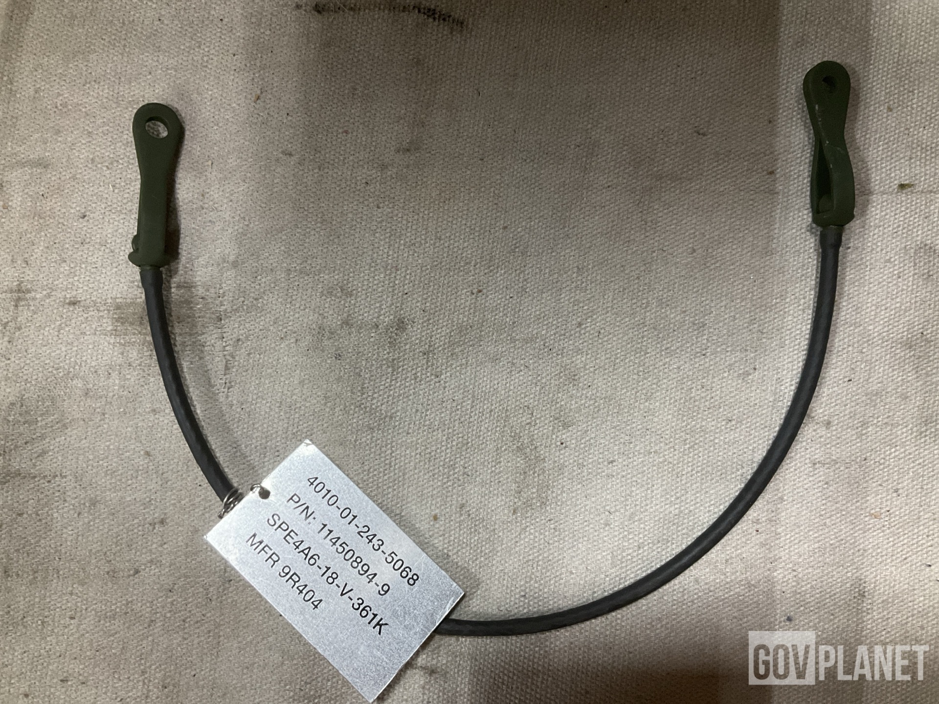 (189) Cable Moore 11450894-9 Single Leg Wire Rope Assemblies