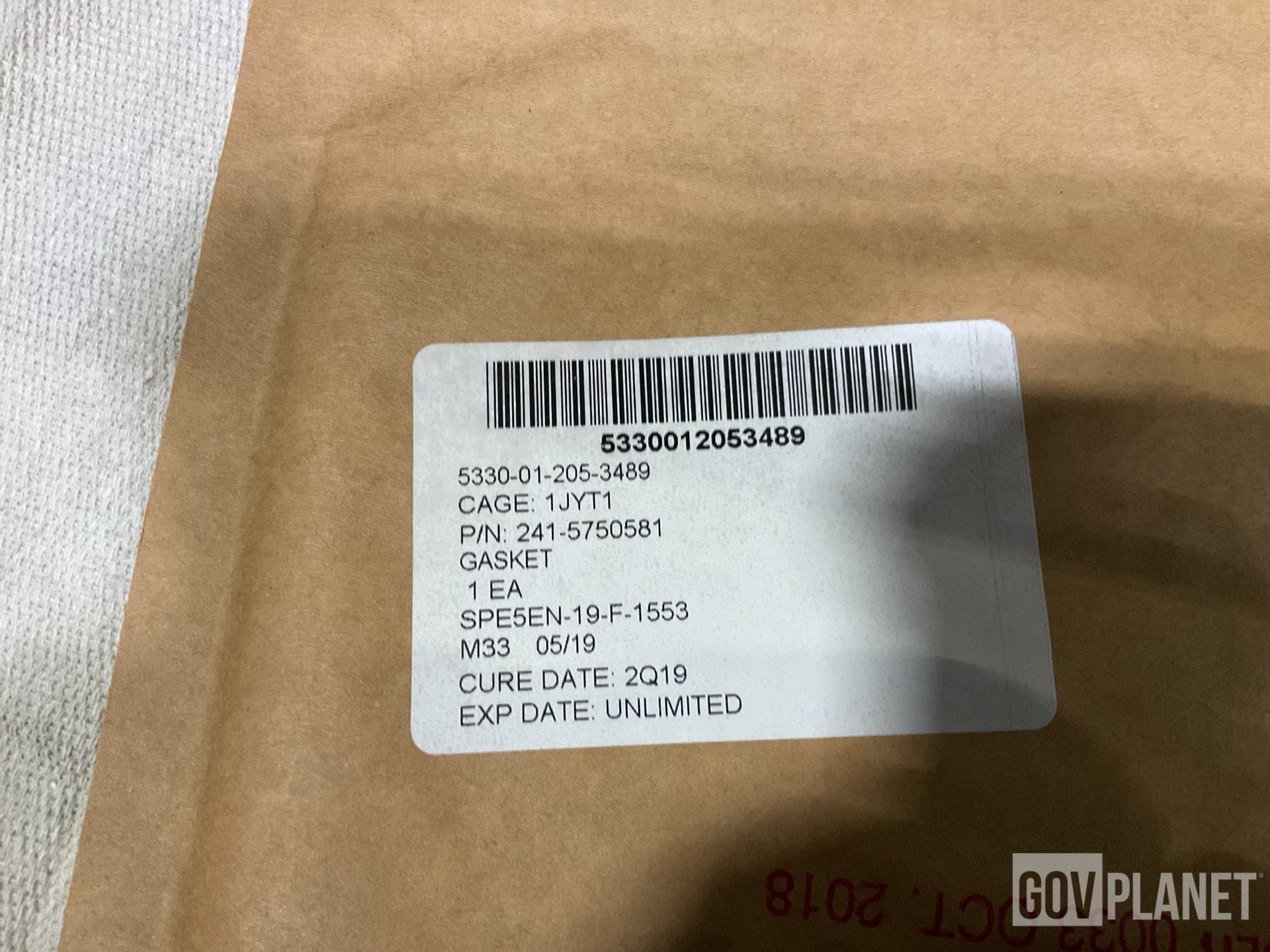 (477) Blade Industrial 241-5750581 Gaskets
