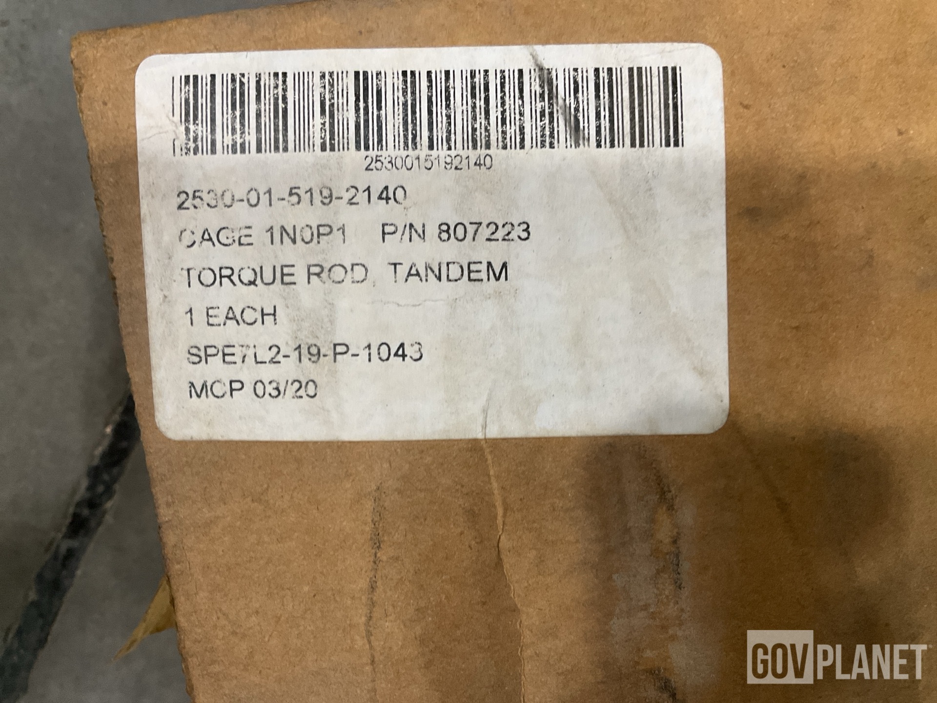 (2) Chalmers Suspension 807223 Tandem Axle Torque Rods