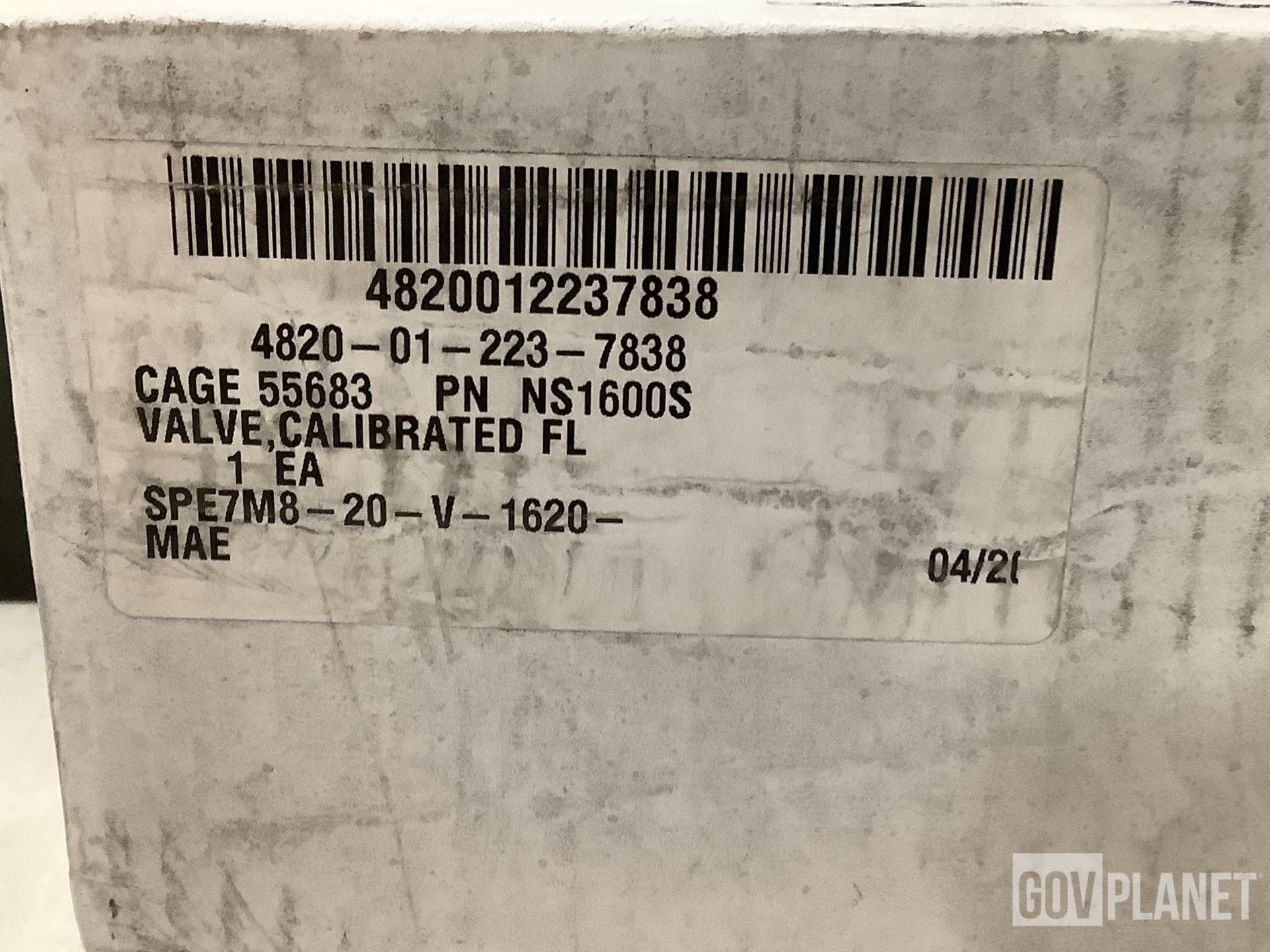 (4) Wheeler Bros NS1600S Calibrated Flow Valves