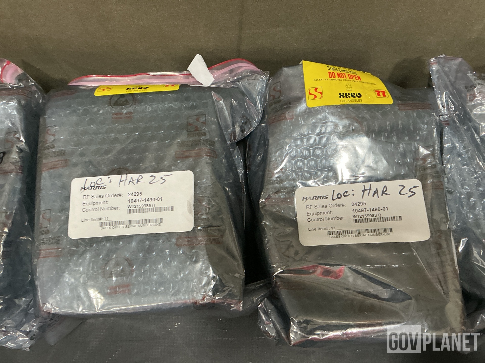 (6) Harris 10497-1490-01 Fan Assemblies