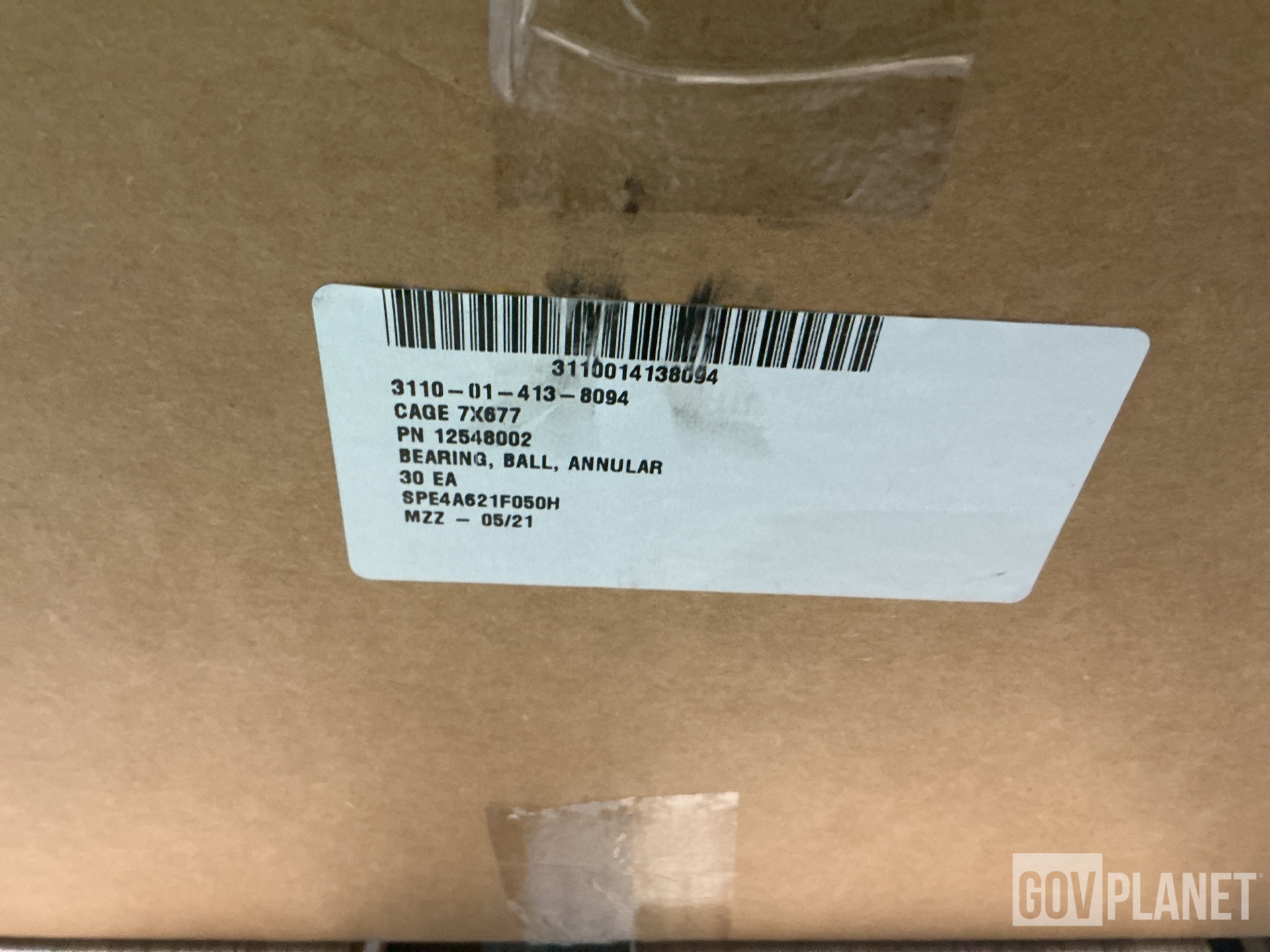 (115) GM 12548002 Annular Ball Bearings