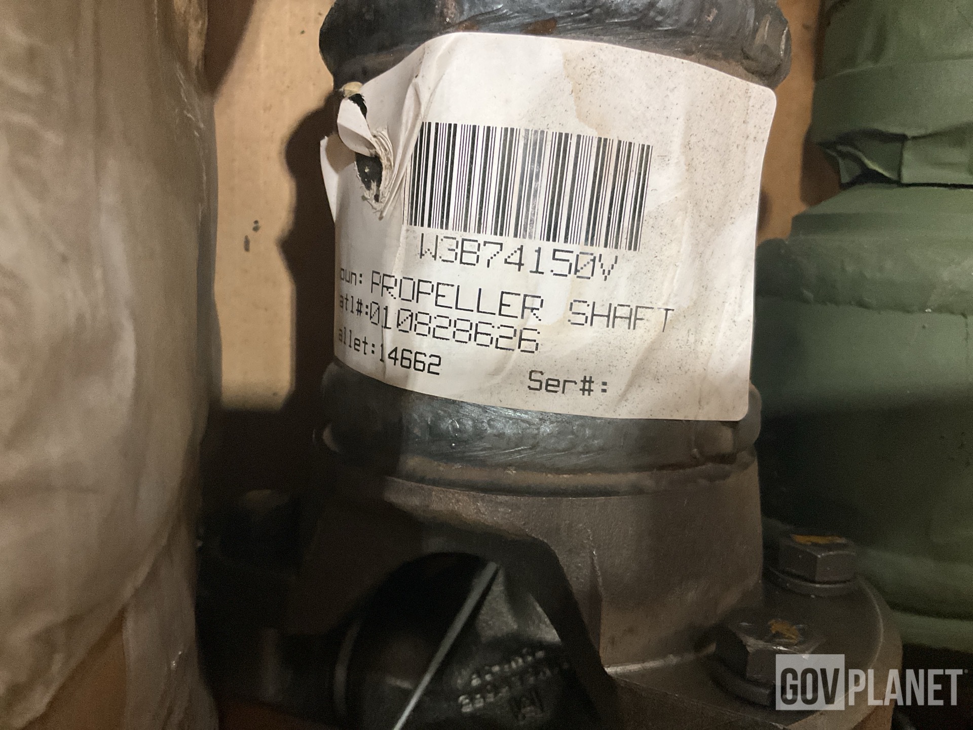 (8) 72WDS007B029 Propeller Shafts