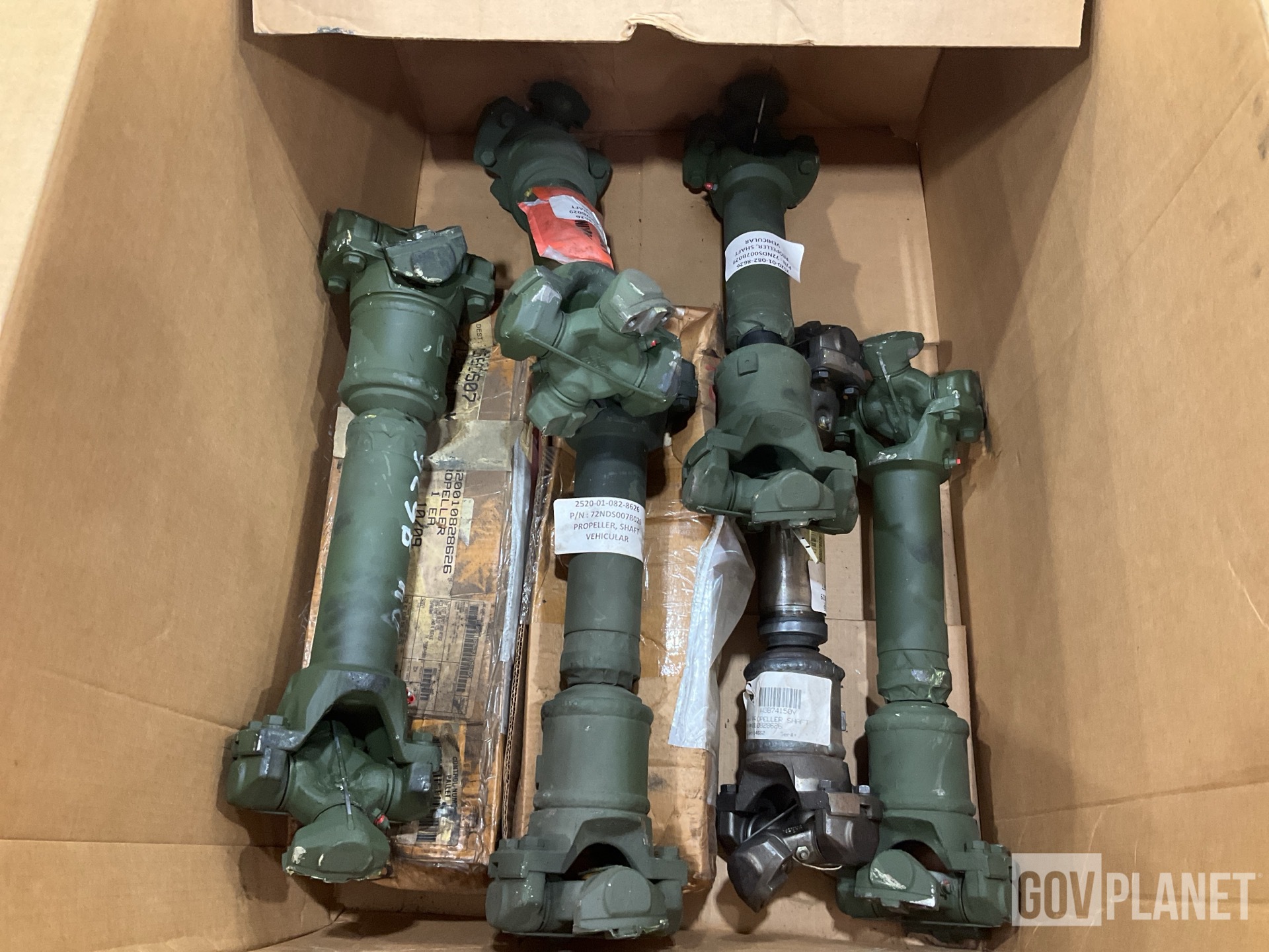 (8) 72WDS007B029 Propeller Shafts