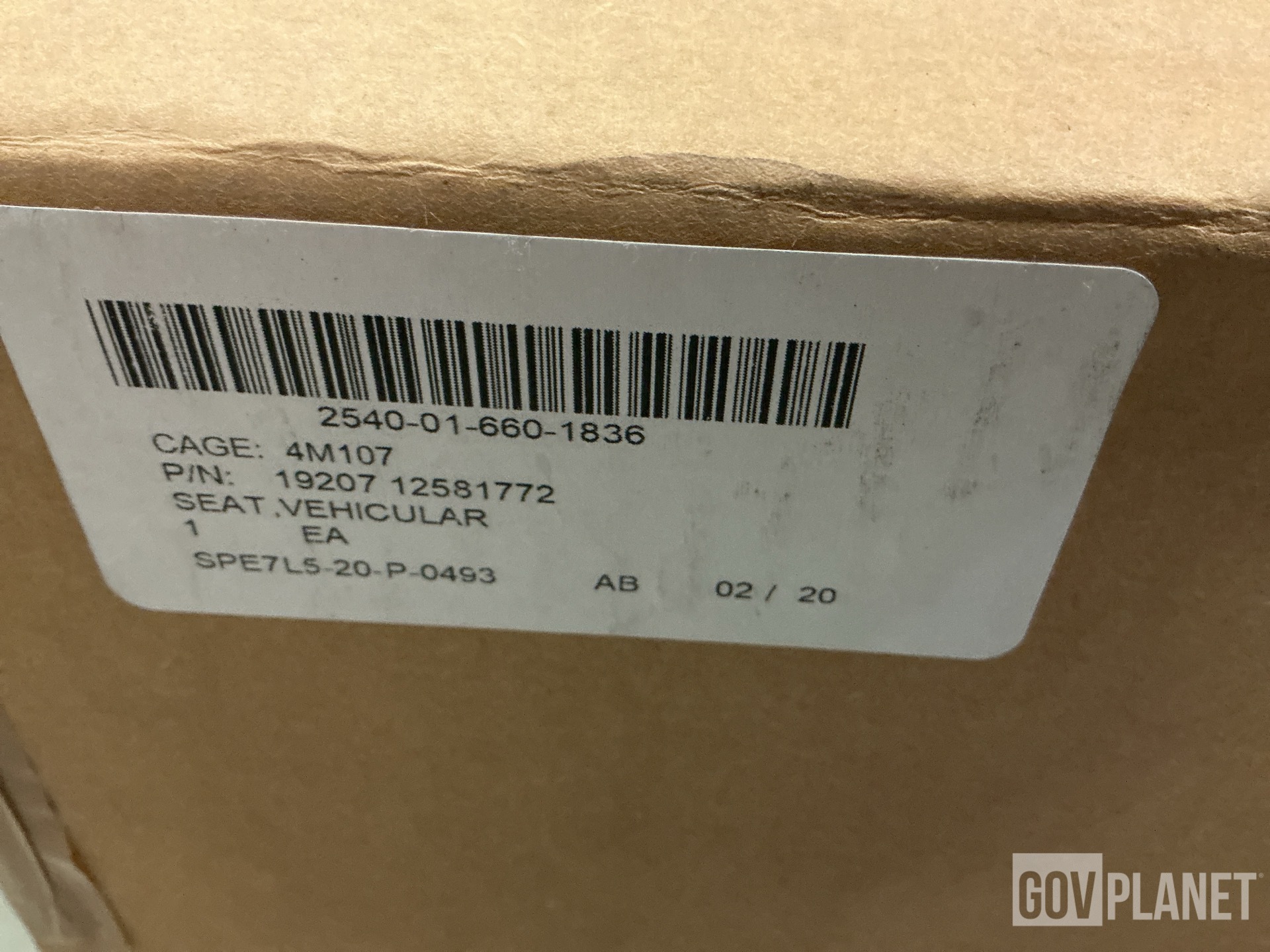 (3) Greene Metal 12581772 Vehicular Seats