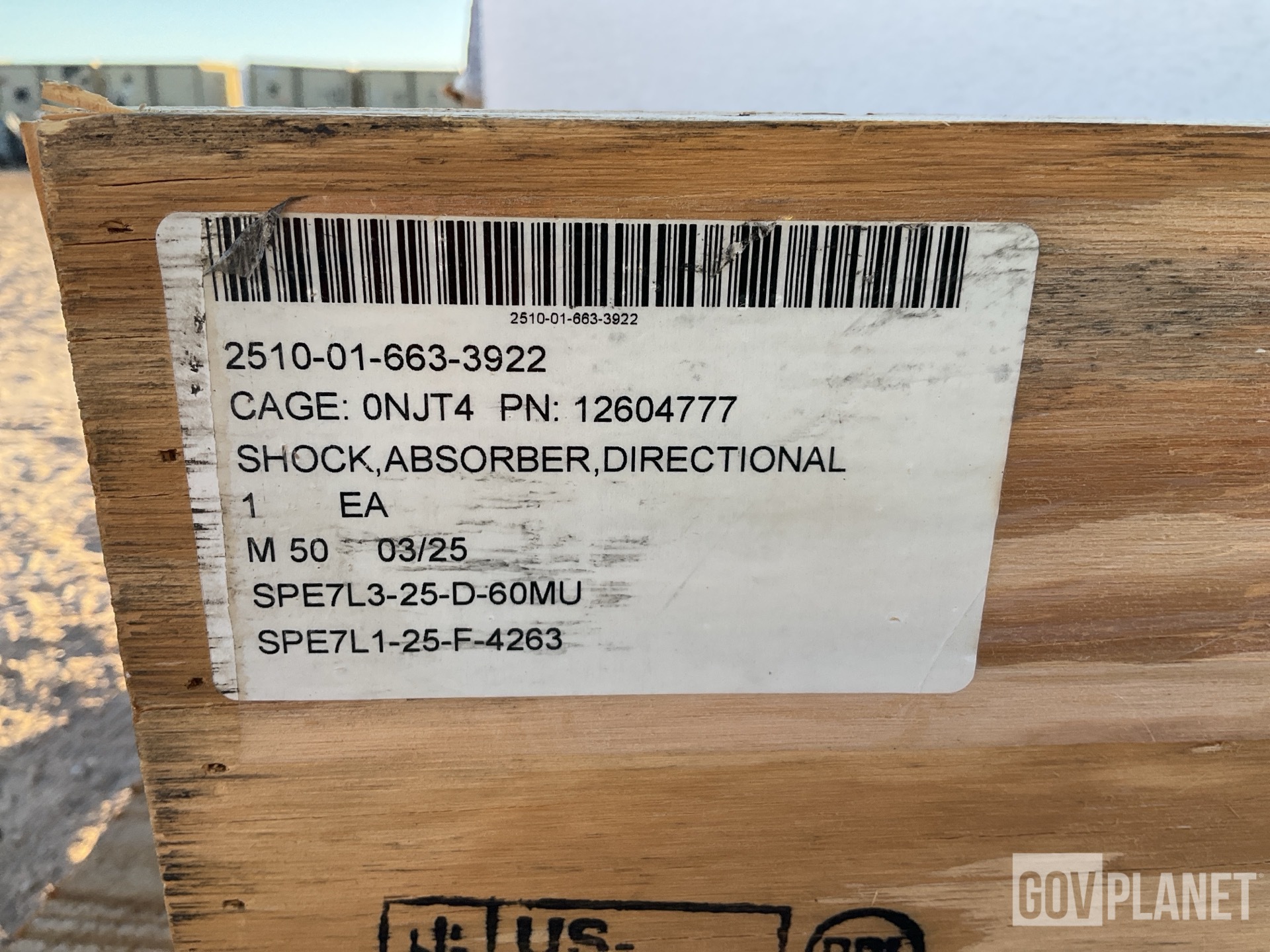(2) Directional Shock Absorbers