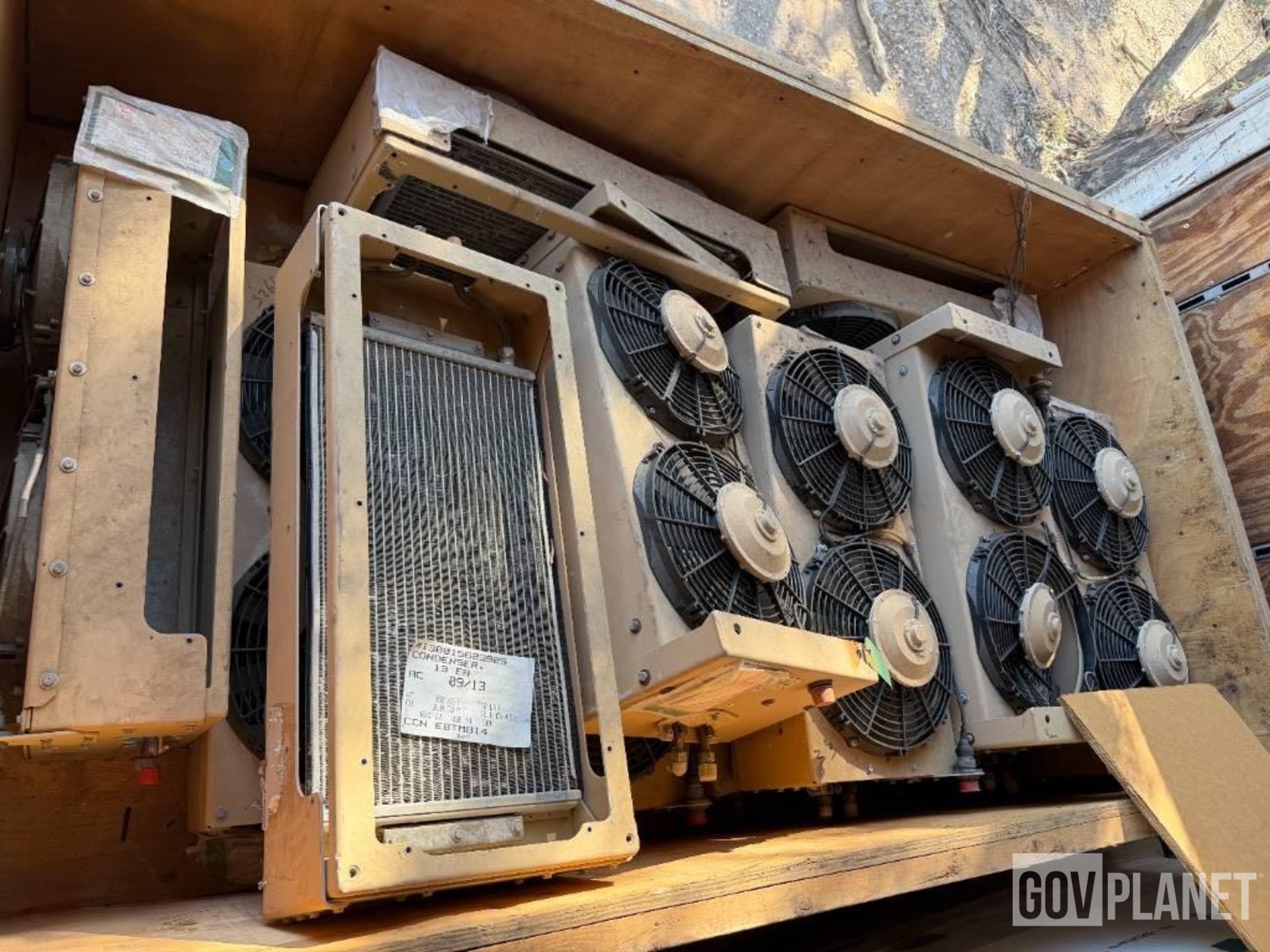 LOT OF 13-AC Condenser Assemblies w/ Fans