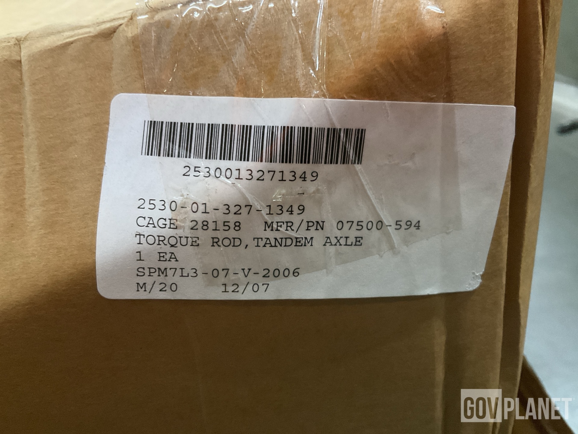 (9) HME 7500-554 Tandem Axle Torque Rods