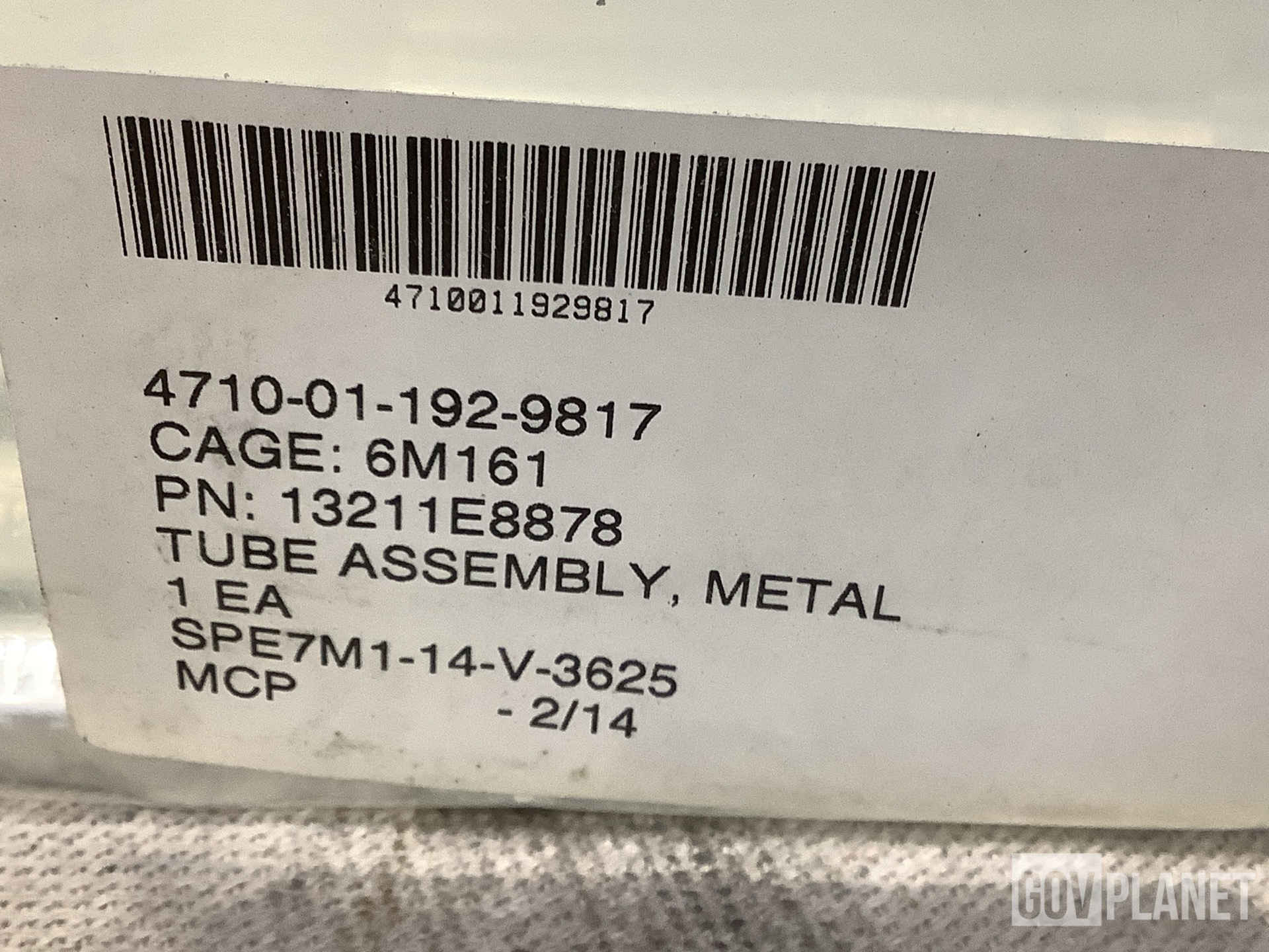 (33) E. W. Packaging 13211E8878 Metal Tube Assemblies